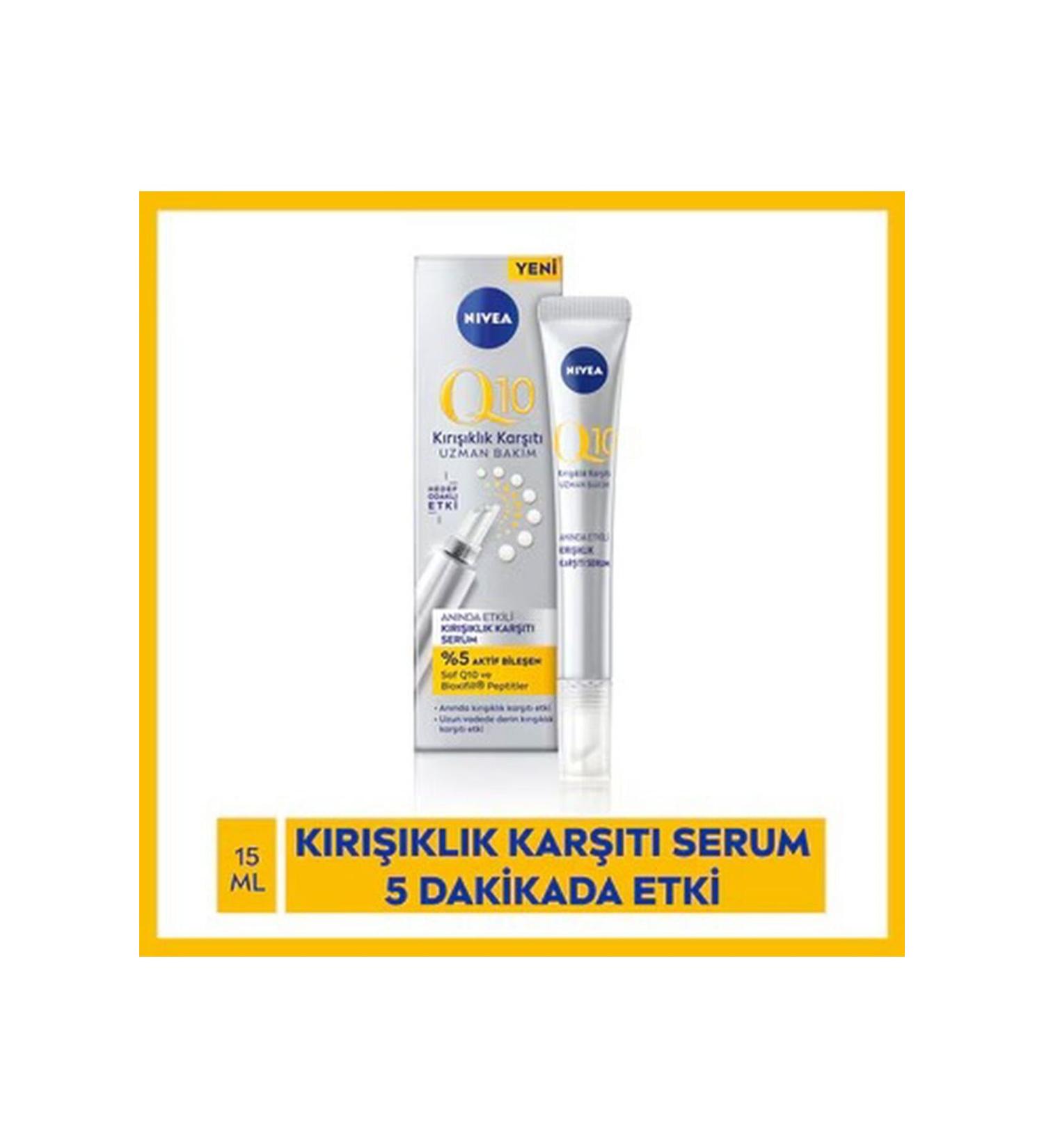 NIVEA Q10 Instant Effect Anti-Wrinkle Serum 15 ml