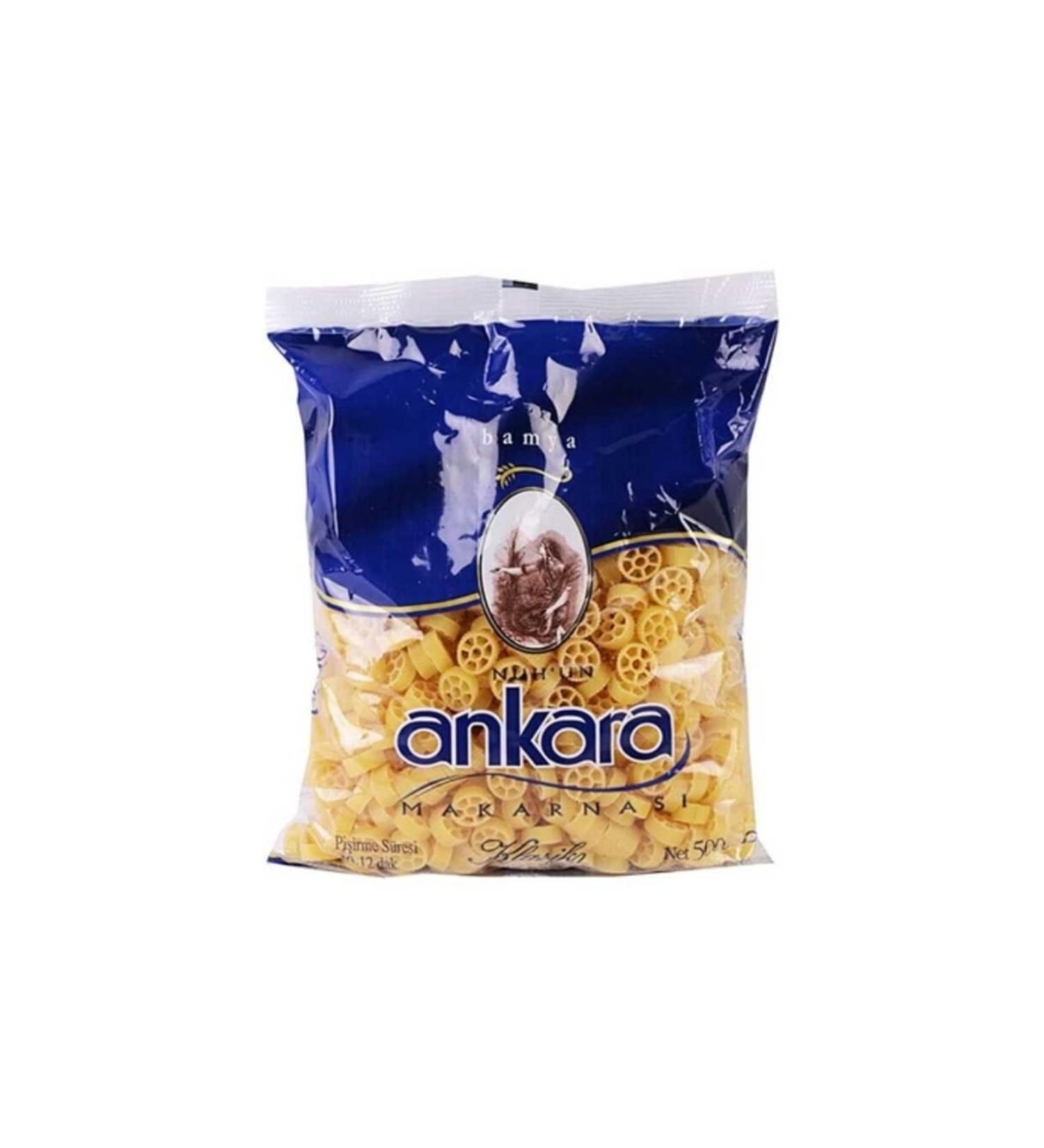 Ankara Pasta Ankara Okra Pasta 500 Gr. (12 PIECES)