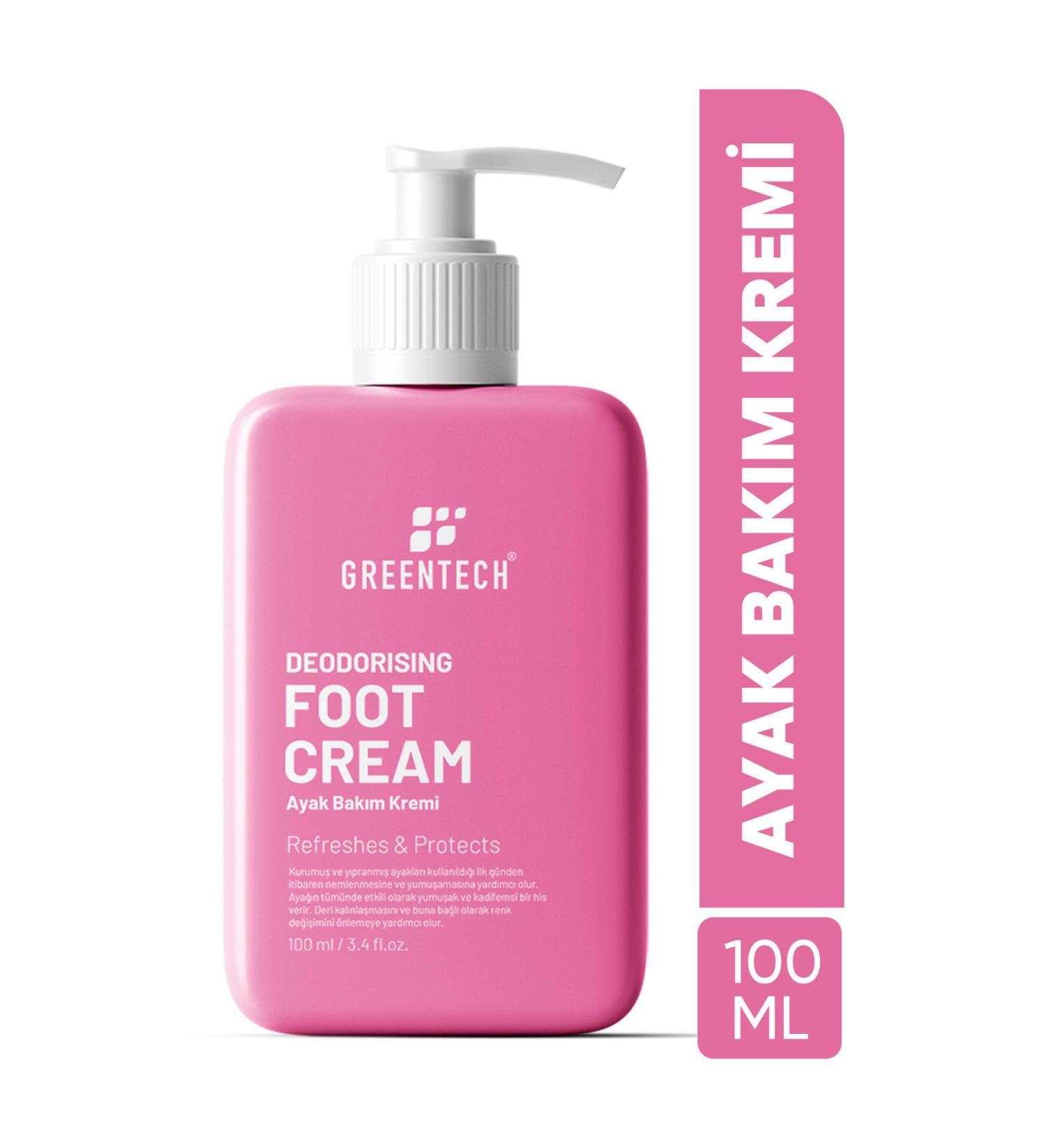 Greentech Heel Crack and Foot Care Cream 100 ml - Buy Online on GoSupps.com