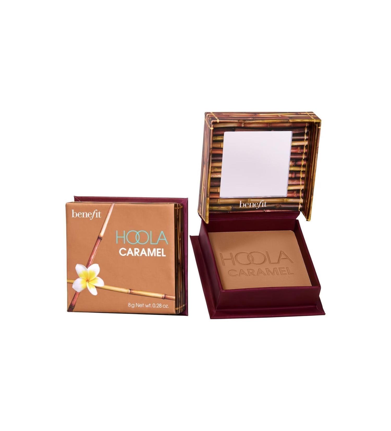 benefit cosmetics Light Textured Bronzer Blush That Does Not Add Weight to the Skin and Gives Luminous Effect - CARAMEL DkHair1567