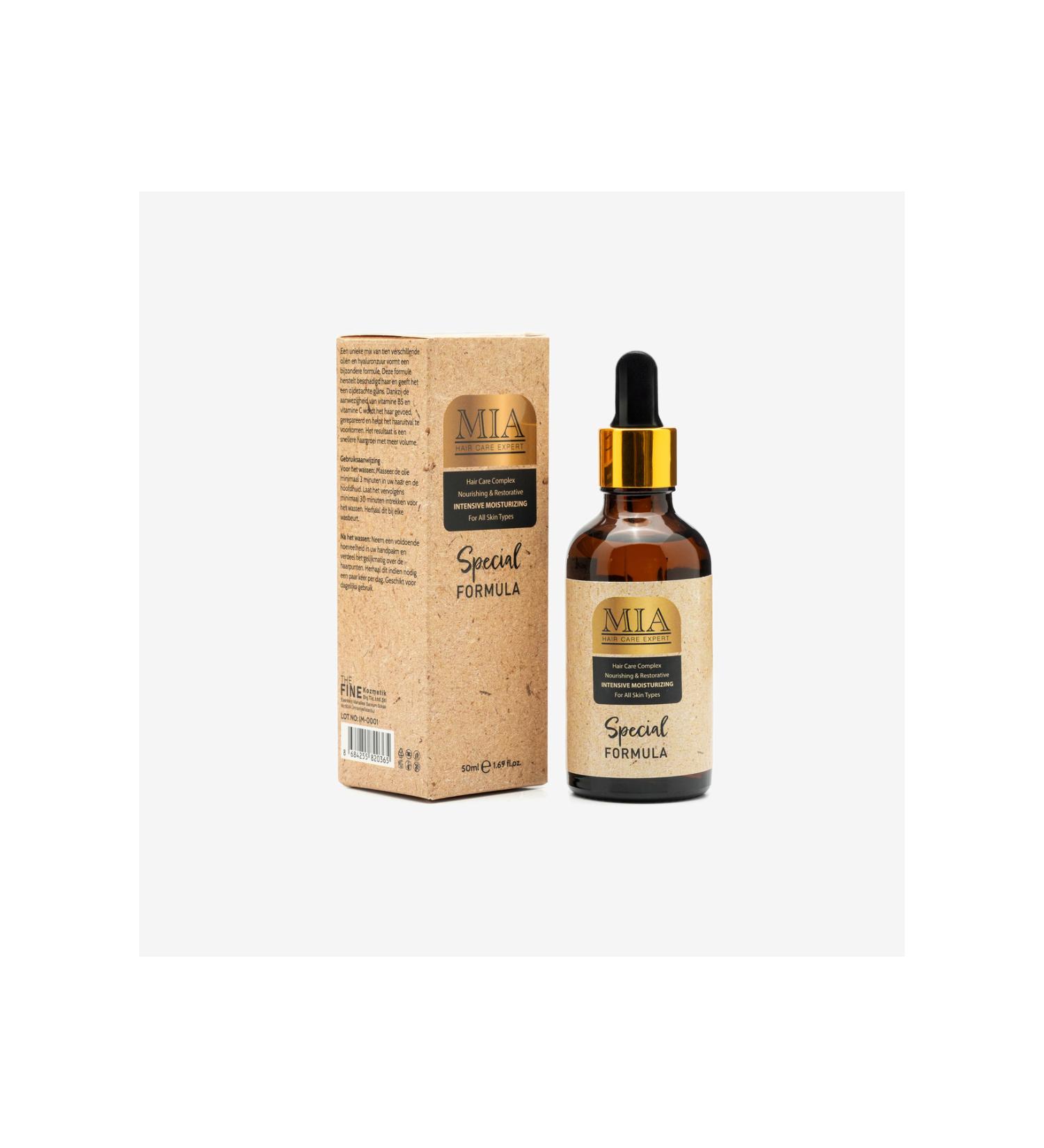 Mia Hair Care Expert Hair Oil with Hyaluronic Acid and Vitamin C