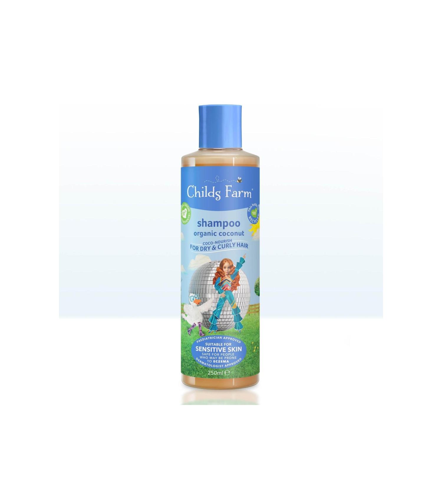 Childs Farm Coconut Shampoo for Dry and Frizzy Hair 250ml - Buy Online on GoSupps.com
