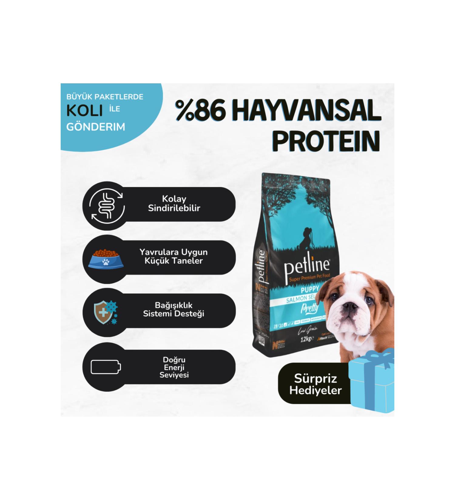 Petline Salmon Puppy Food 12kg - Pretty - Buy Online on GoSupps.com