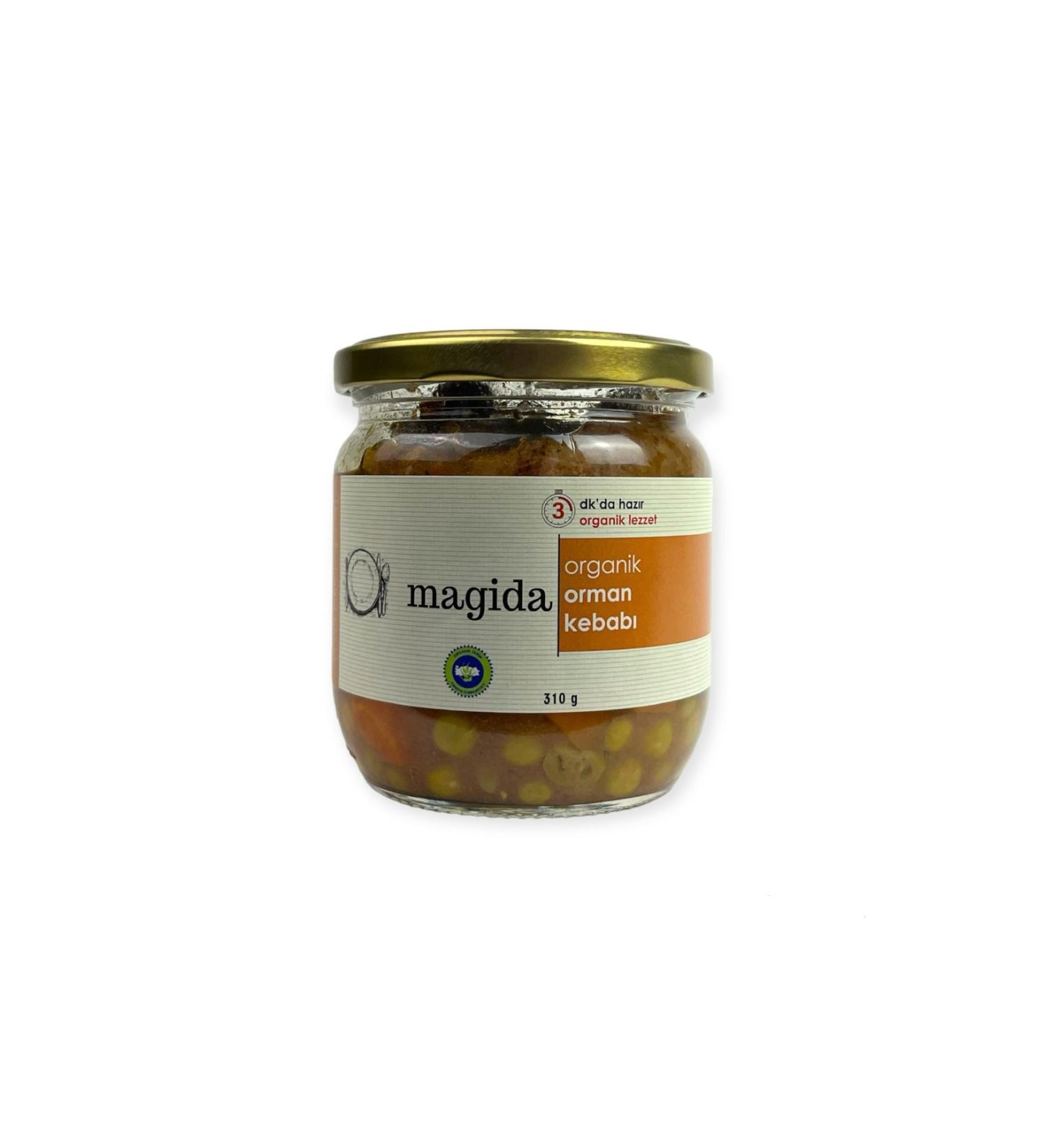 Magida Organic Organic Forest Kebab - Ready Meal - Heat Eat