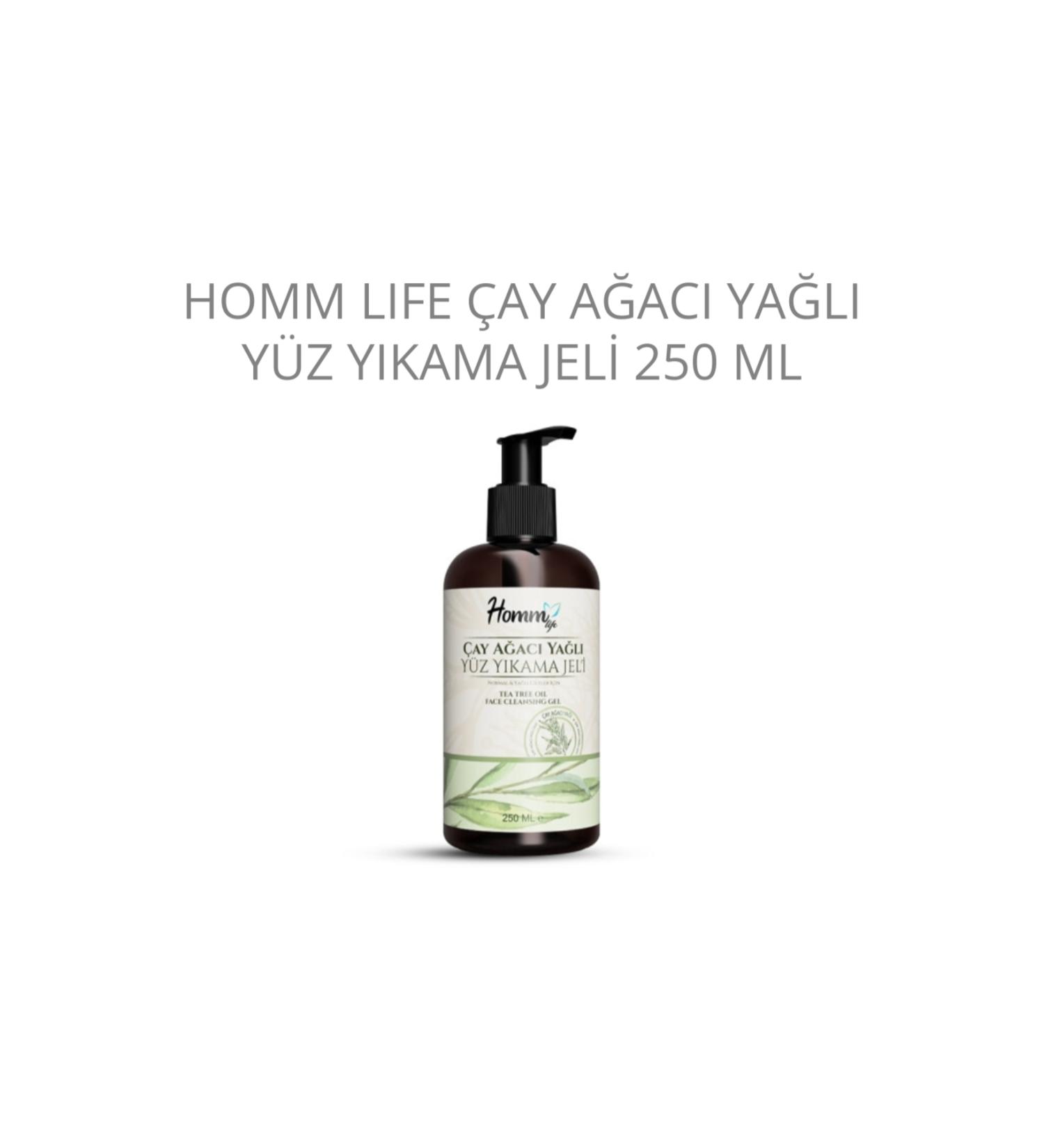 Homm Herbal Natural Cleaning: Renew Your Skin with Tea Tree Oil Face Wash Gel!