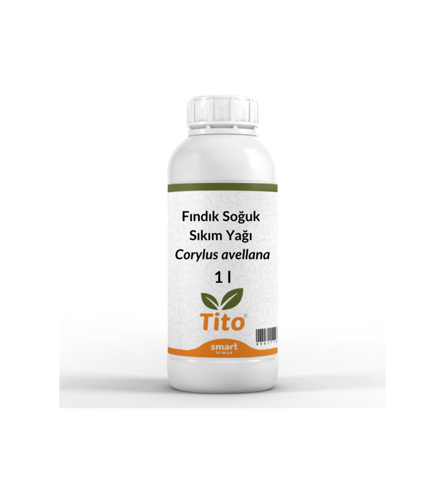 tito Hazelnut Cold Pressed Oil Corylus Avellana 1 Liter