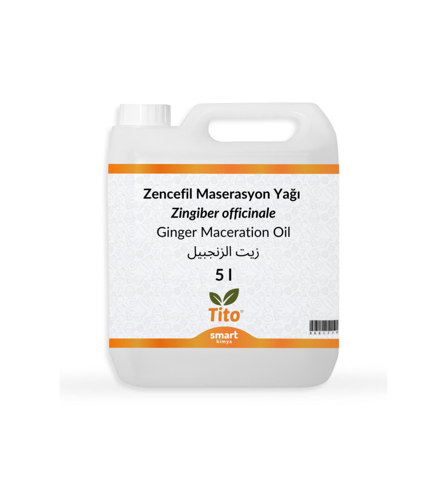 Tito Ginger Cold Pressed Oil Zingiber officinale 5 kg