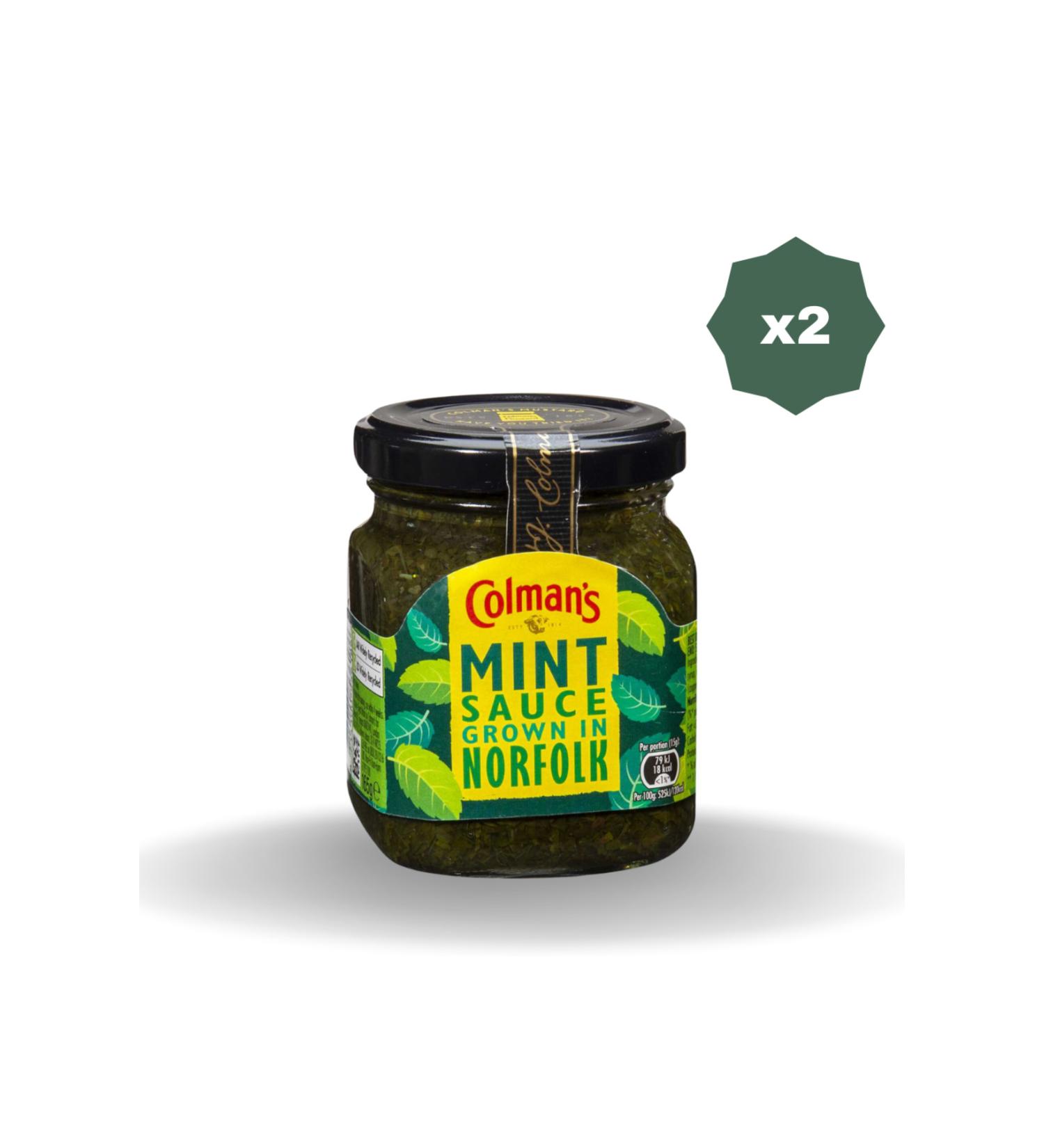 Colman's SAUCE MINT 165 GR X 2 PIECES