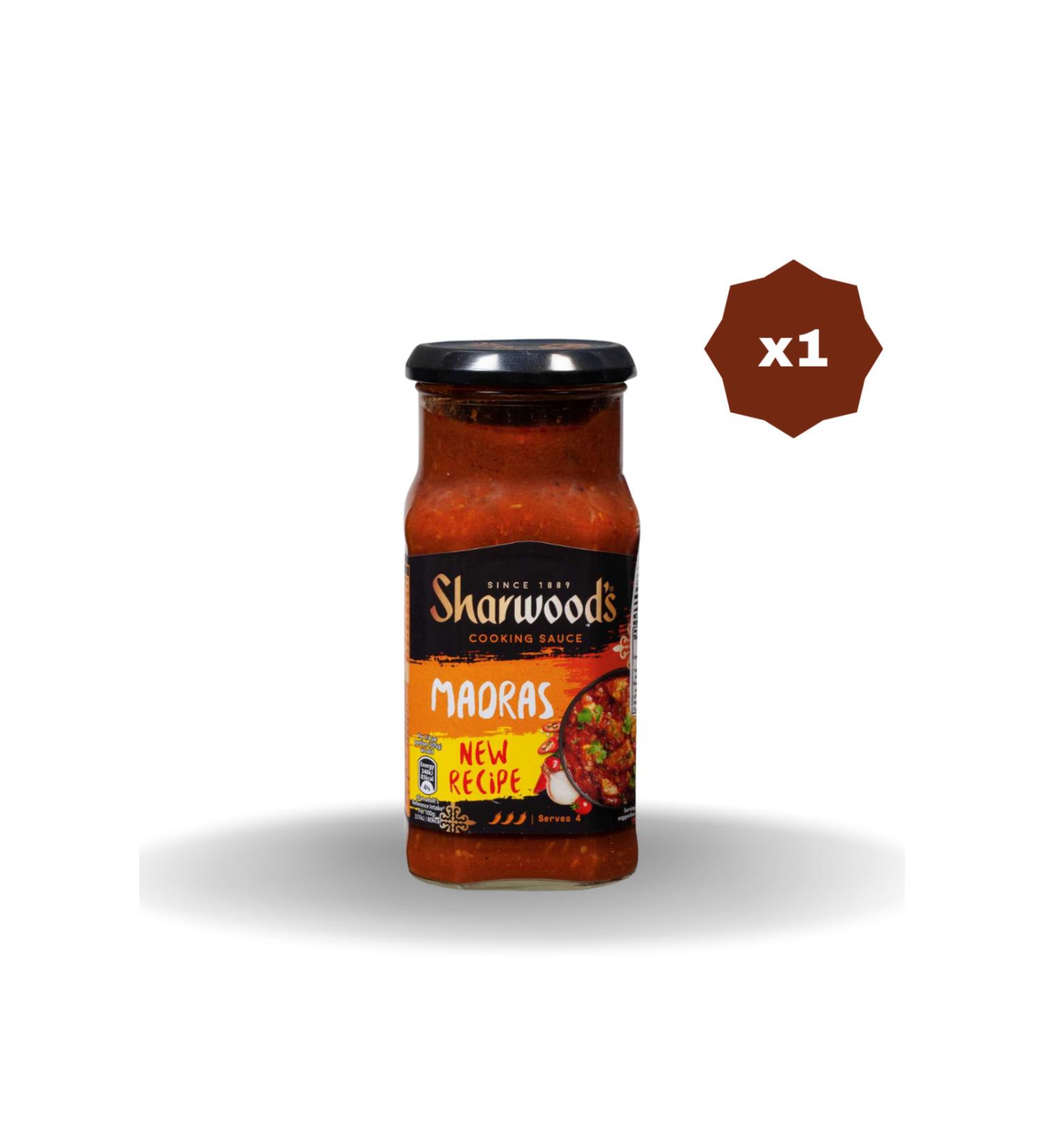 Sharwood's SHARWOODS INDIAN CURRY SAUCE MADRAS 420 GR X 1 PIECE