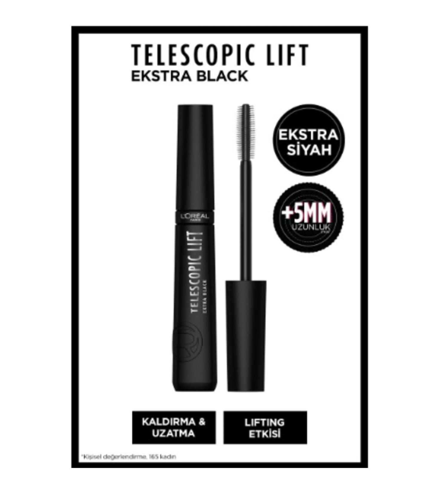 L'Oreal Paris Mascara Telescopic Lift Carbon
