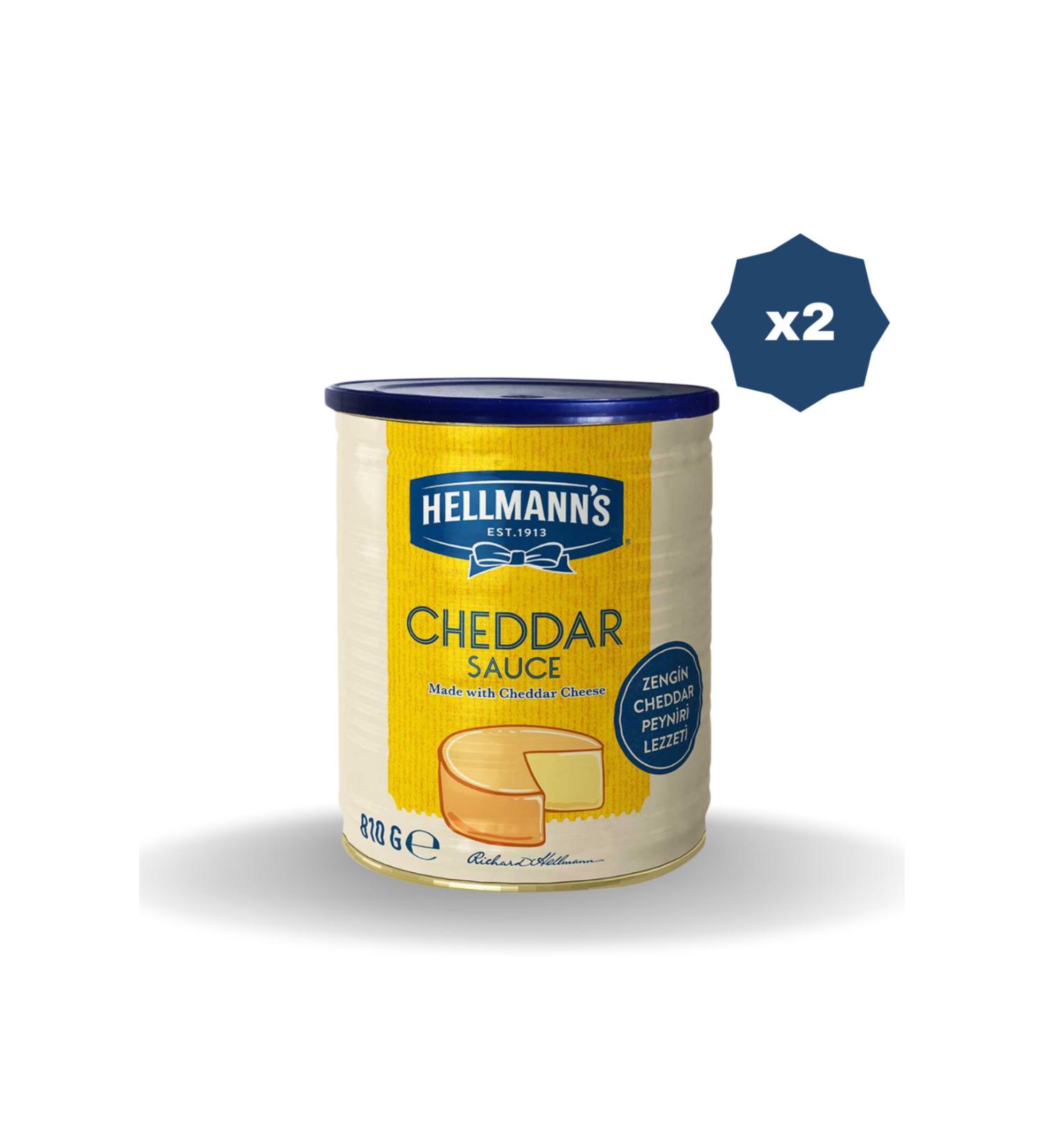 Hellmann's HELLMAN'S FS CHEDDAR SAUCE 810 GR X 2 PIECES