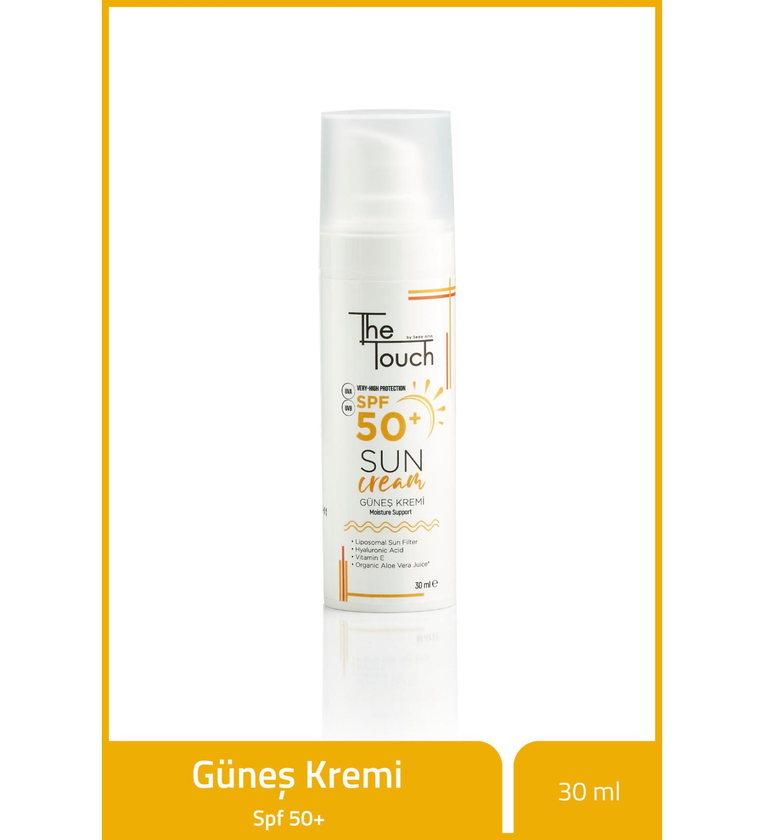 The Touch By Seda Gold Sun Cream Spf 50 - Buy Online on GoSupps.com