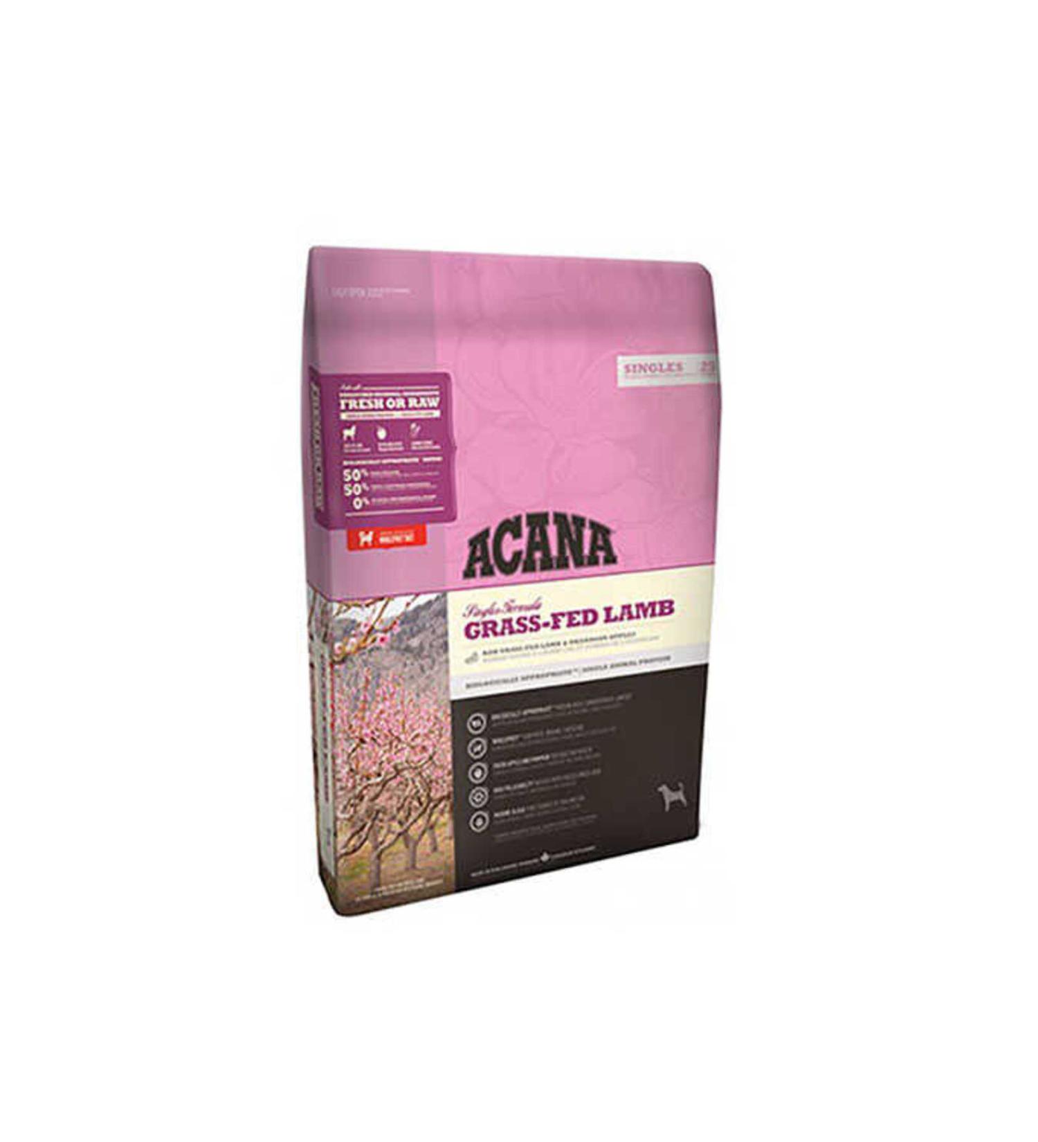 Acana Grass Fed-lamb Grain-Free Lamb Adult Dog Food 11.4 Kg - Petshopundan