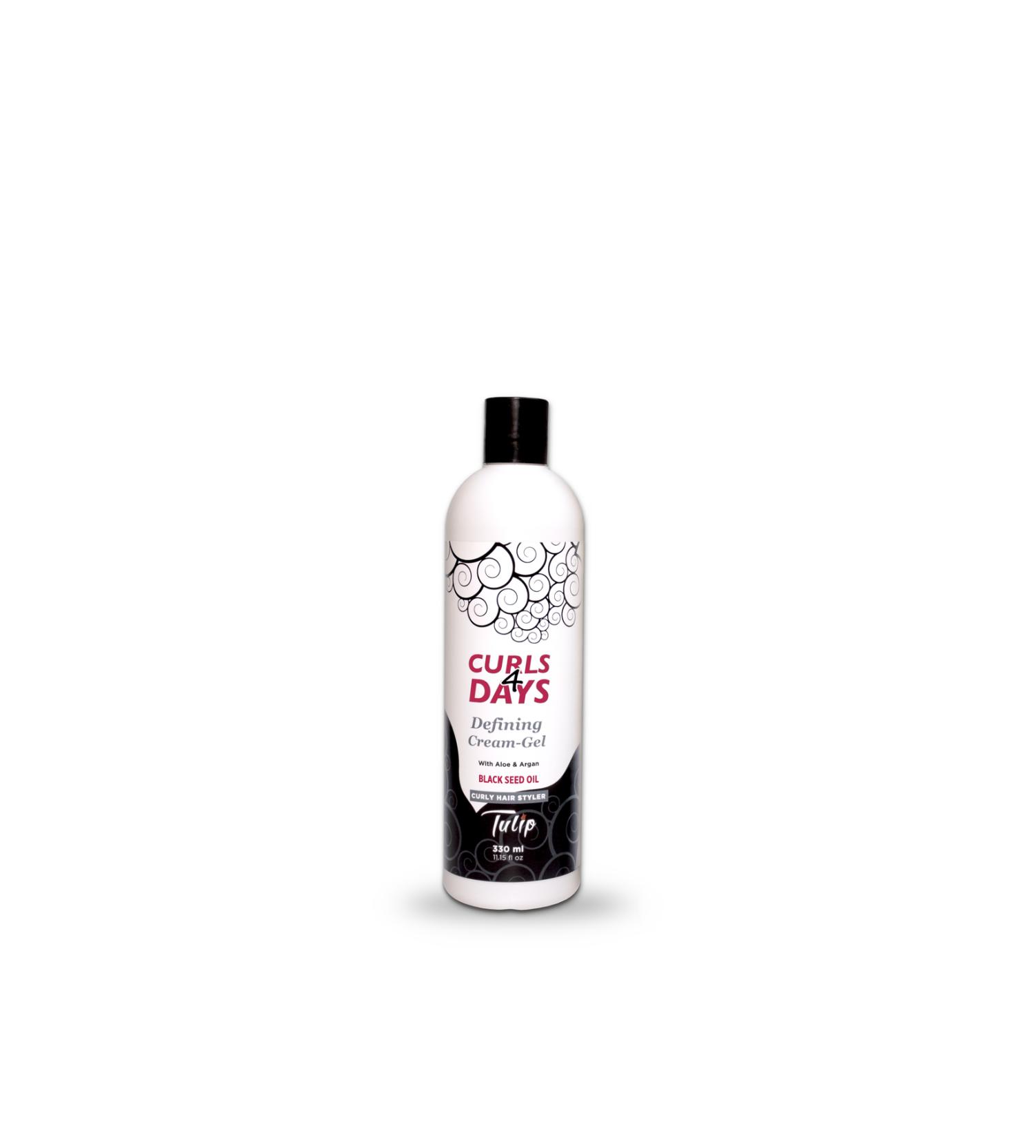 Tulip Curls 4 Days Curl Defining Hair Cream Gel 330 ml - Buy Online on GoSupps.com