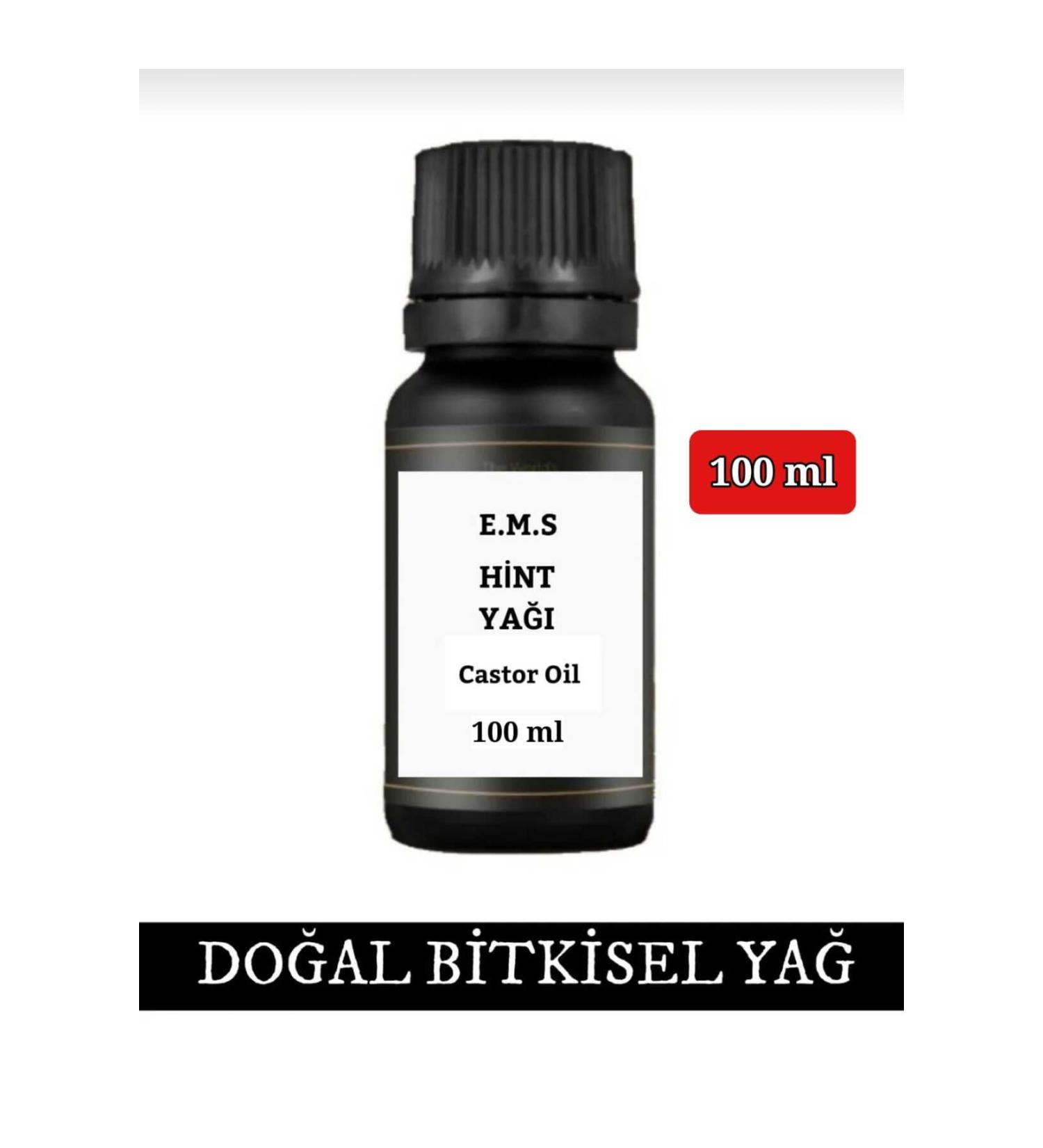 EMS AVM CASTOR OIL 100 ML (CASTOR OIL) 100% PURE - COLD PRESS.