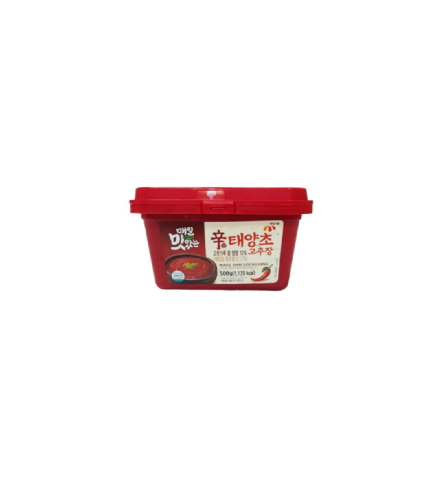 MAEIL SHIN Gochujang Korean Hot Pepper Paste 500gr - Buy Online on GoSupps.com