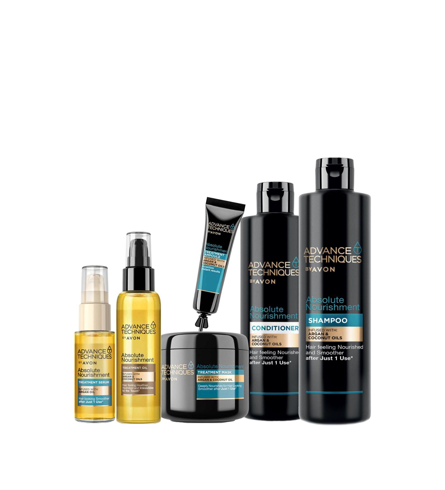 Avon Advance Techniques Nourishing Hair Care Package with Argan Oil - Buy Online on GoSupps.com