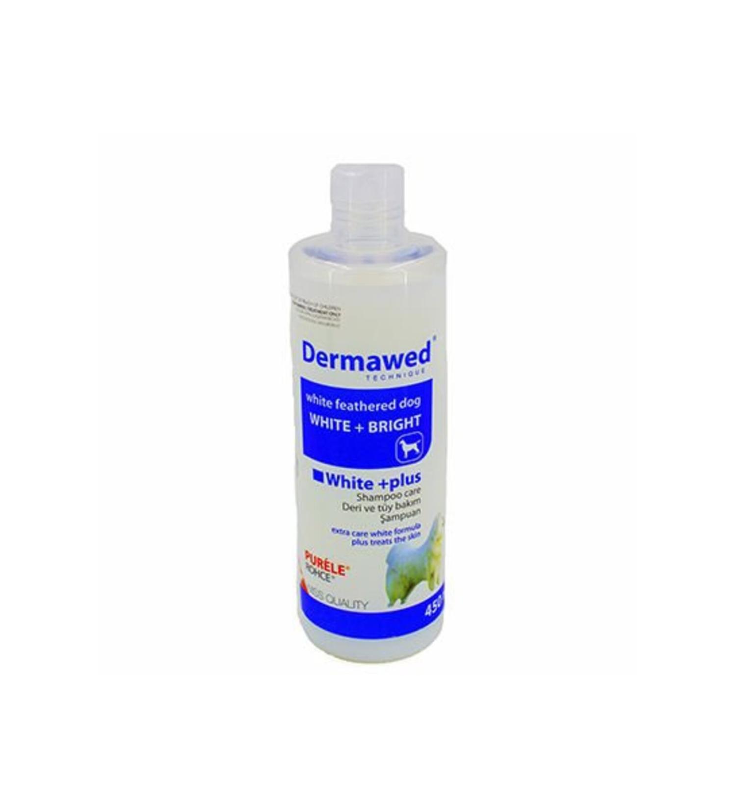 Purele Dermawed White Cat and Dog Shampoo 450 Ml -