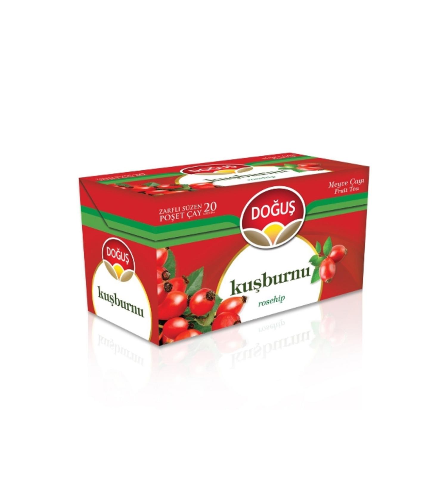 Do u Tea Do u Rosehip Tea 20-pack 40 Gr. (HERBAL TEA) (6-pack)