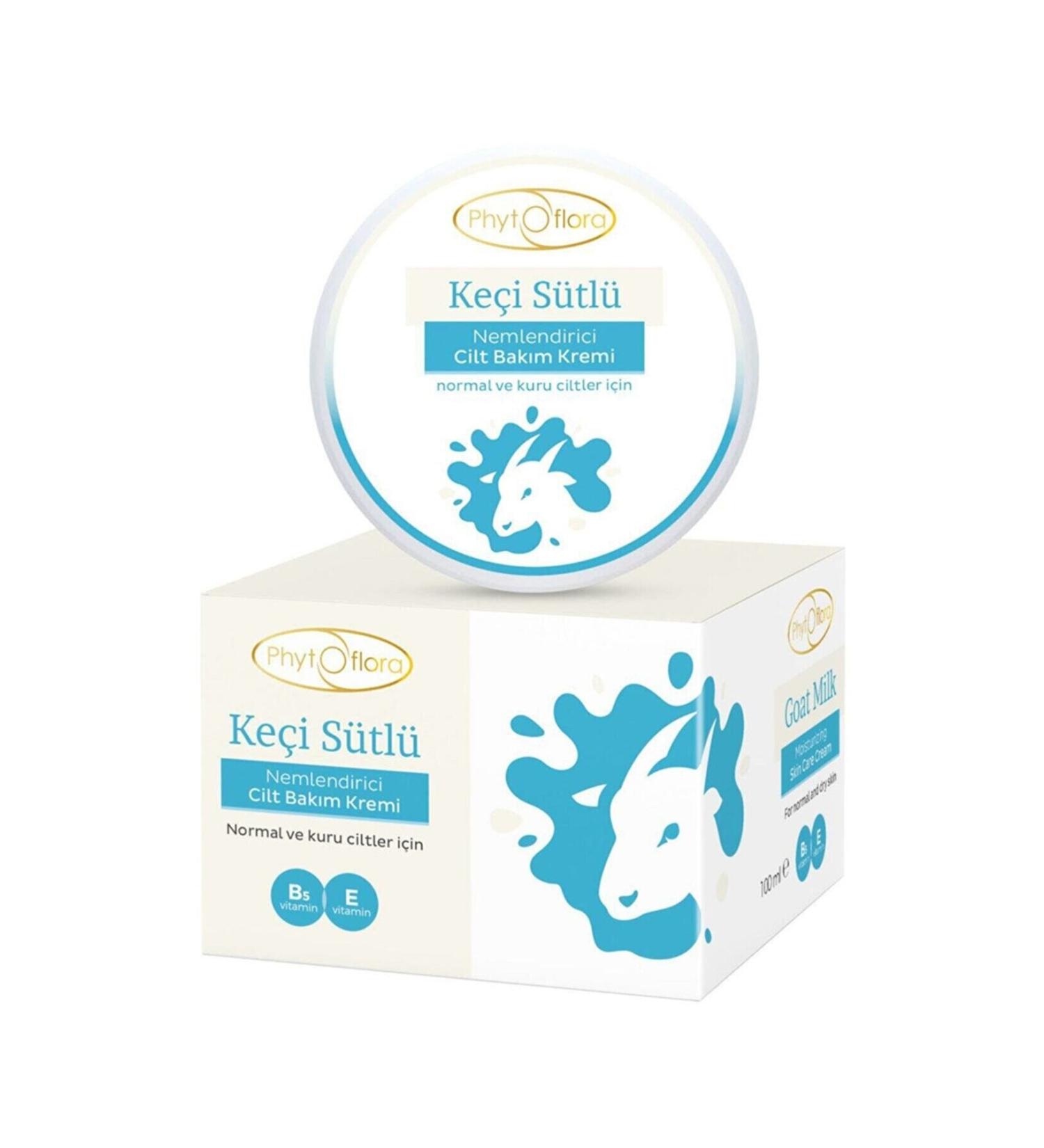 CARE Phytoflora Flora Goat Milk Moisturizing Skin Care Cream 100