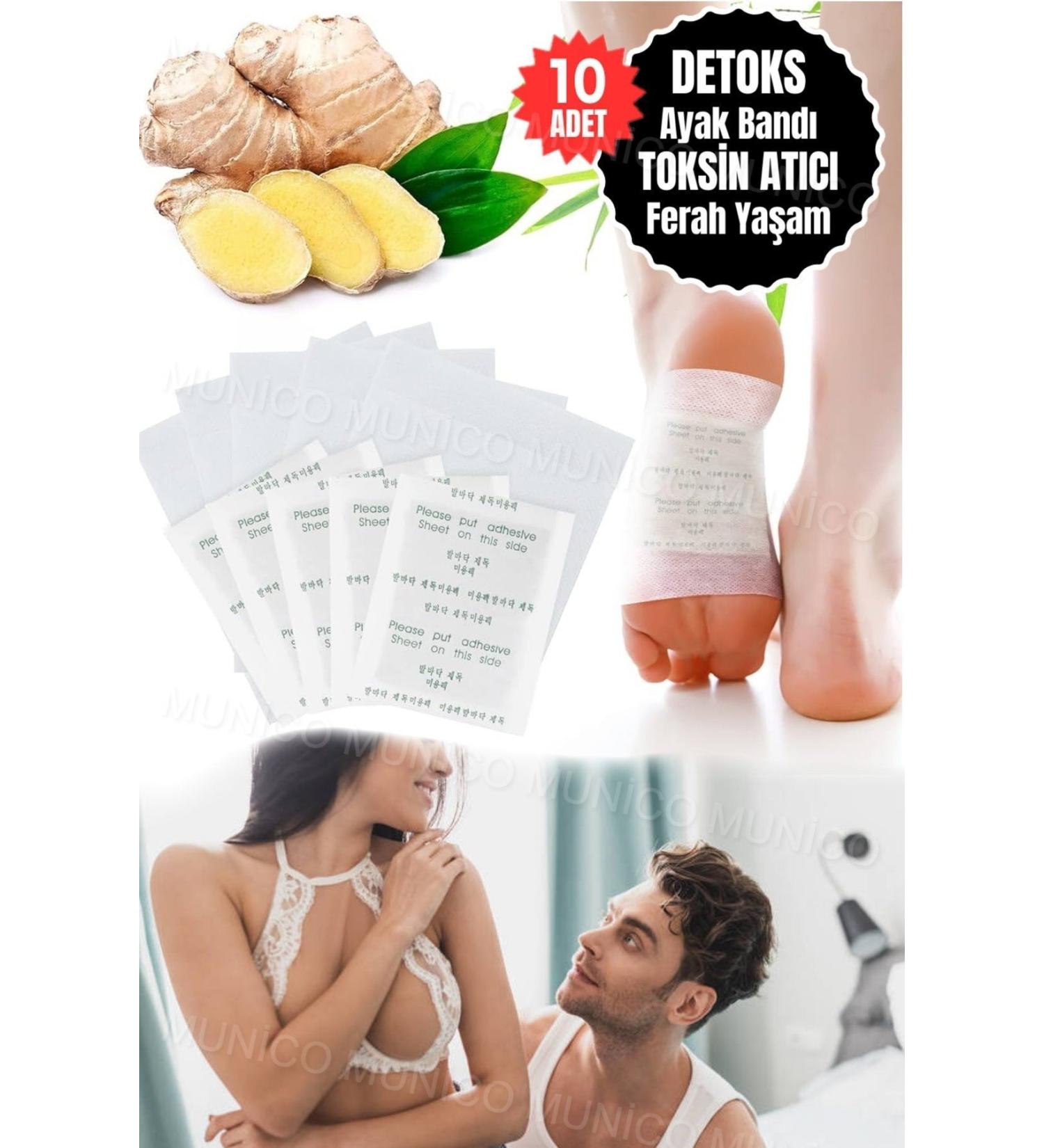 Gaggani Detox Foot Care for Health - Body Cleansing and Sleep Quality with 10 Foot Patches