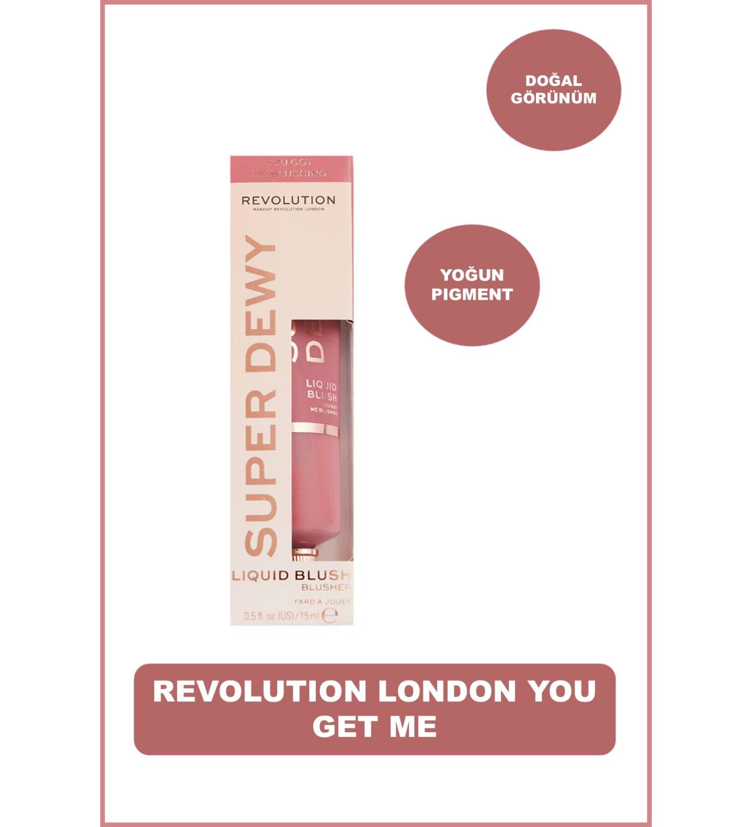 Revolution London You Get Me Super Moist Highly Pigmented Liquid Blush 15ml