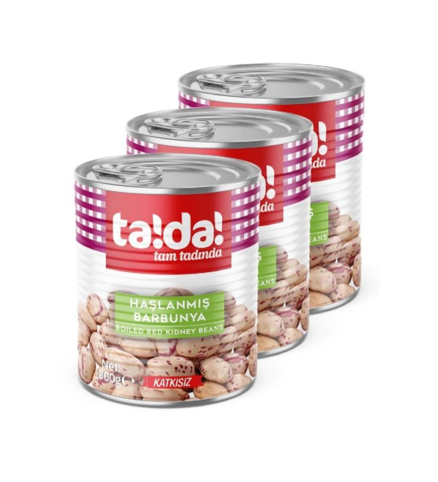 Tada Boiled Kidney Beans 800 Gr (3 Pieces)