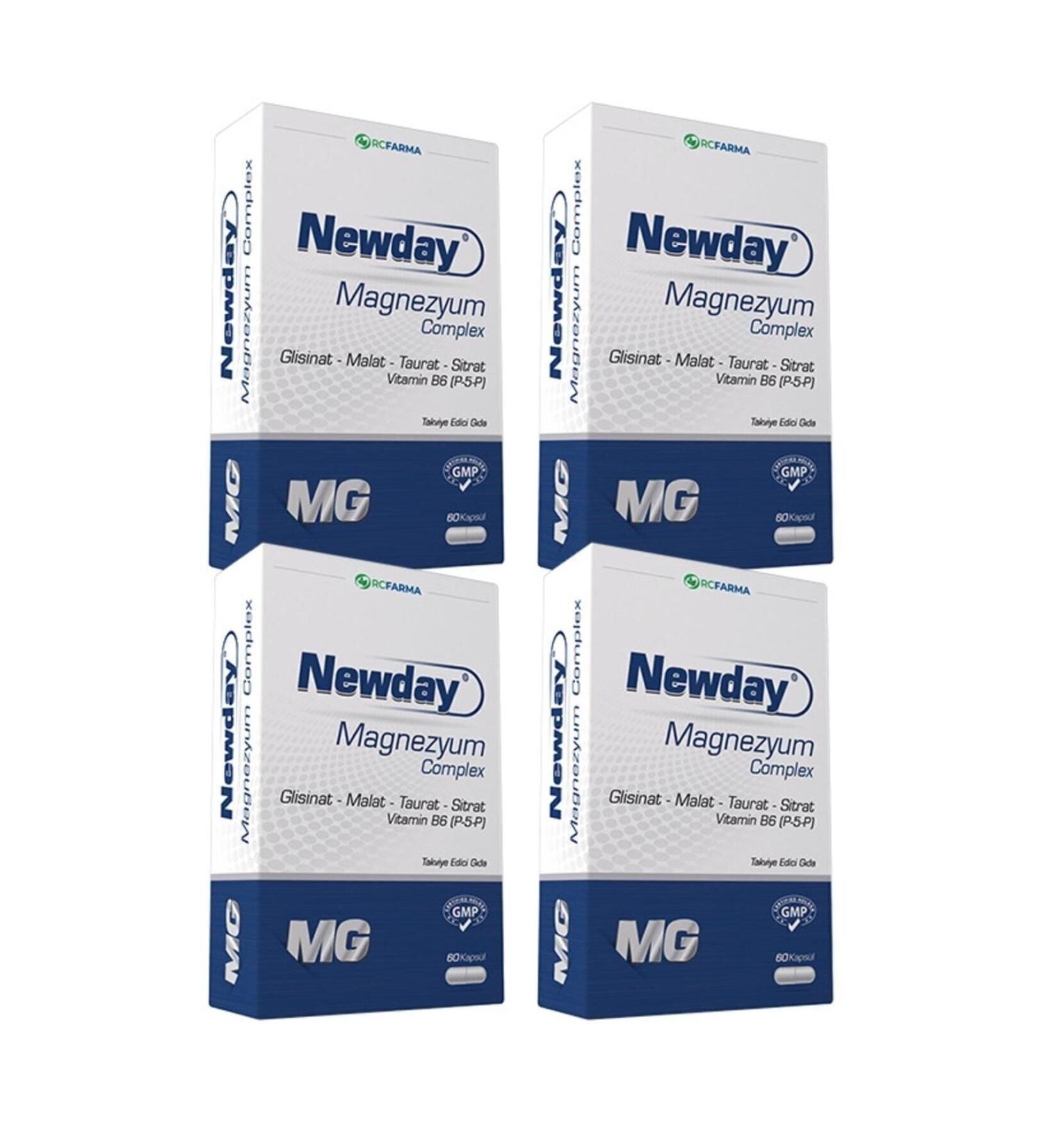 newday Magnesium Complex 4x - Buy Online on GoSupps.com