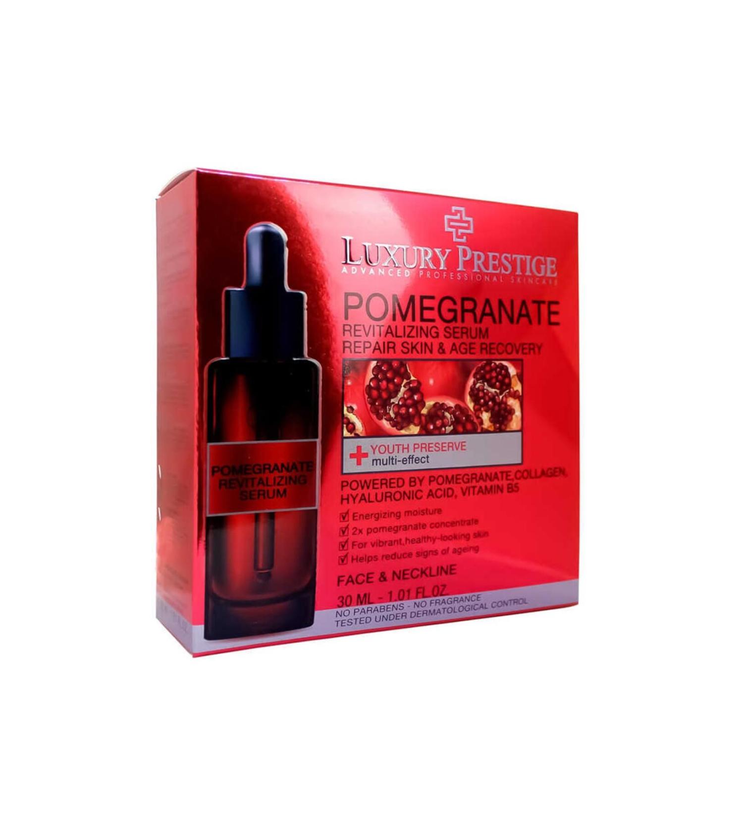 Luxury Prestige Serum Pomegranate Face and Neck Serum 30 ml
