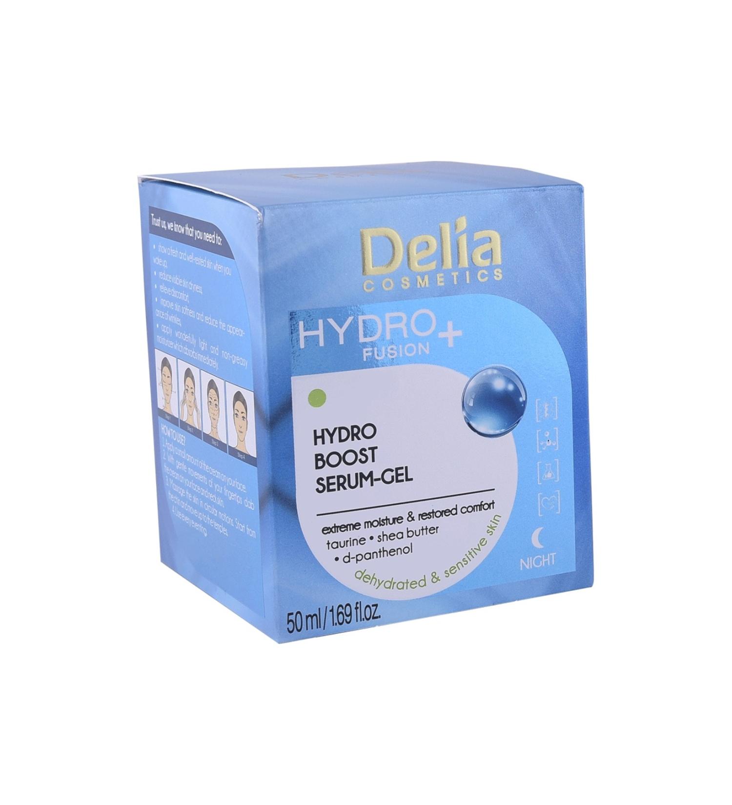 Delia Cosmetics Delia Hydro Bosst Serum Gel Night Cream 50ml