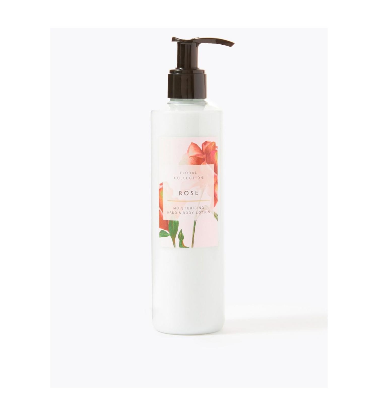 Marks & Spencer Rose Scented Hand and Body Lotion 250 ml - Buy Online on GoSupps.com