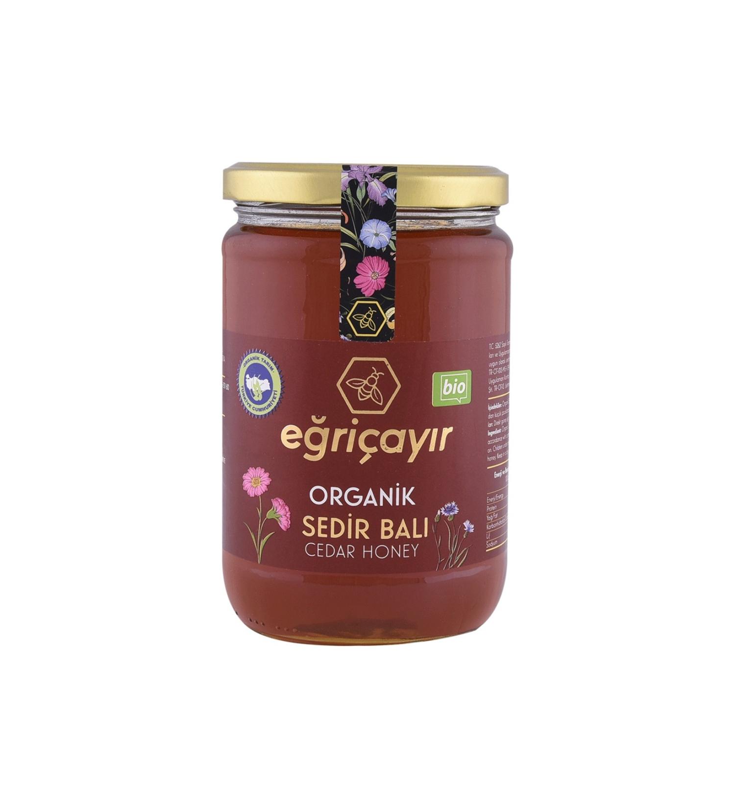 E ri ay r Organic Cedar Honey 850 gr