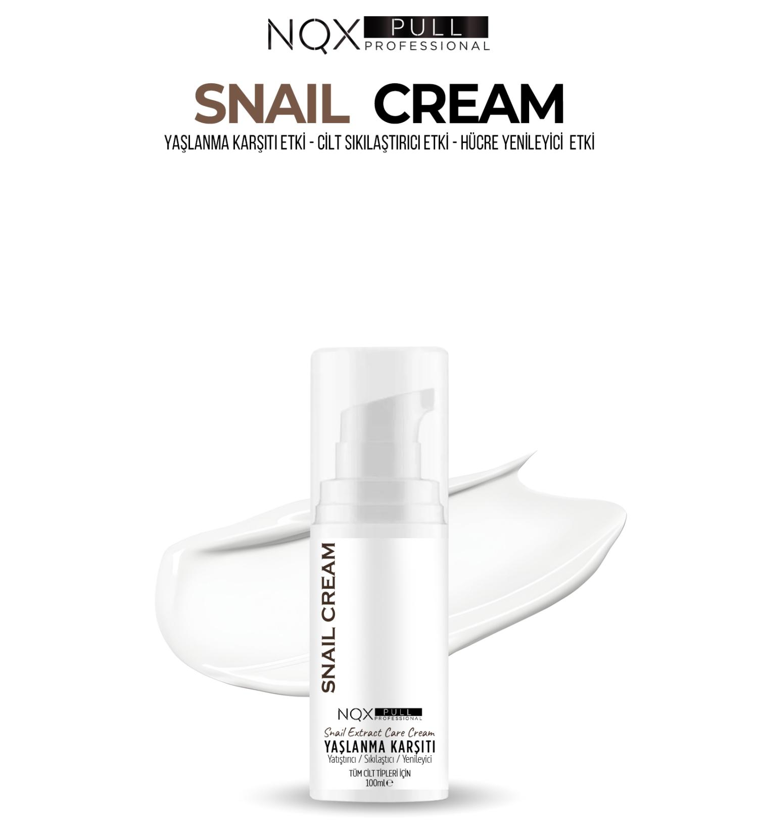 NQX PULL Anti-Aging Snail Extract Moisturizing and Nourishing Cream - Buy Online on GoSupps.com