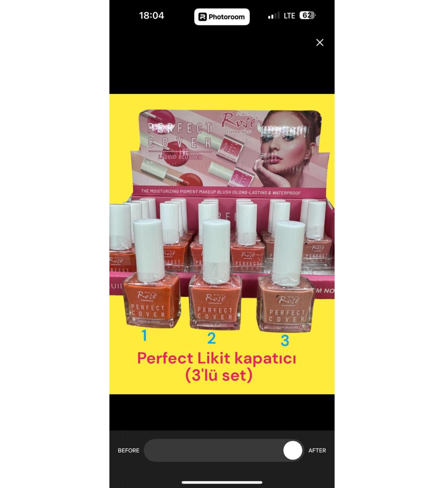 Gezer Life Blush 3-piece set