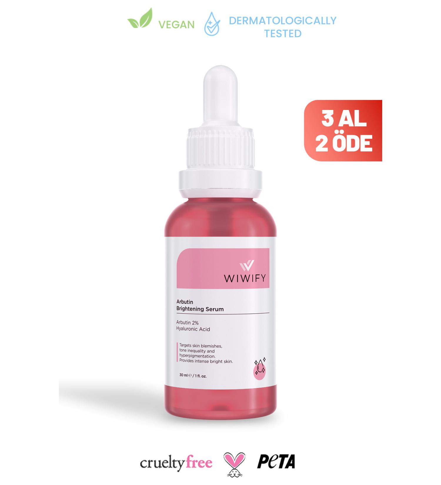 WIWIFY Arbutin Brightening Serum Arbutin 2% Hyaluronic Acid - Buy Online on GoSupps.com