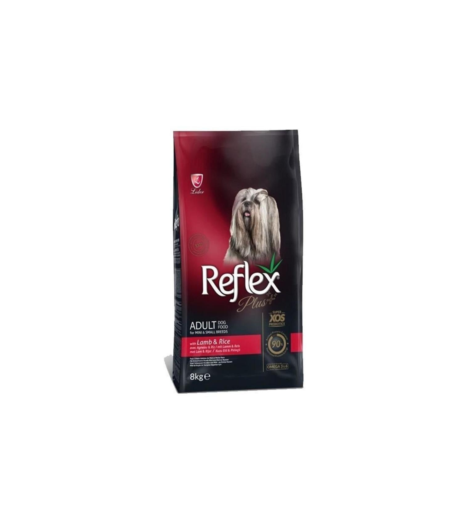 Reflex Plus 8 Kg Mini Small Breed Adult Lamb Dog Food