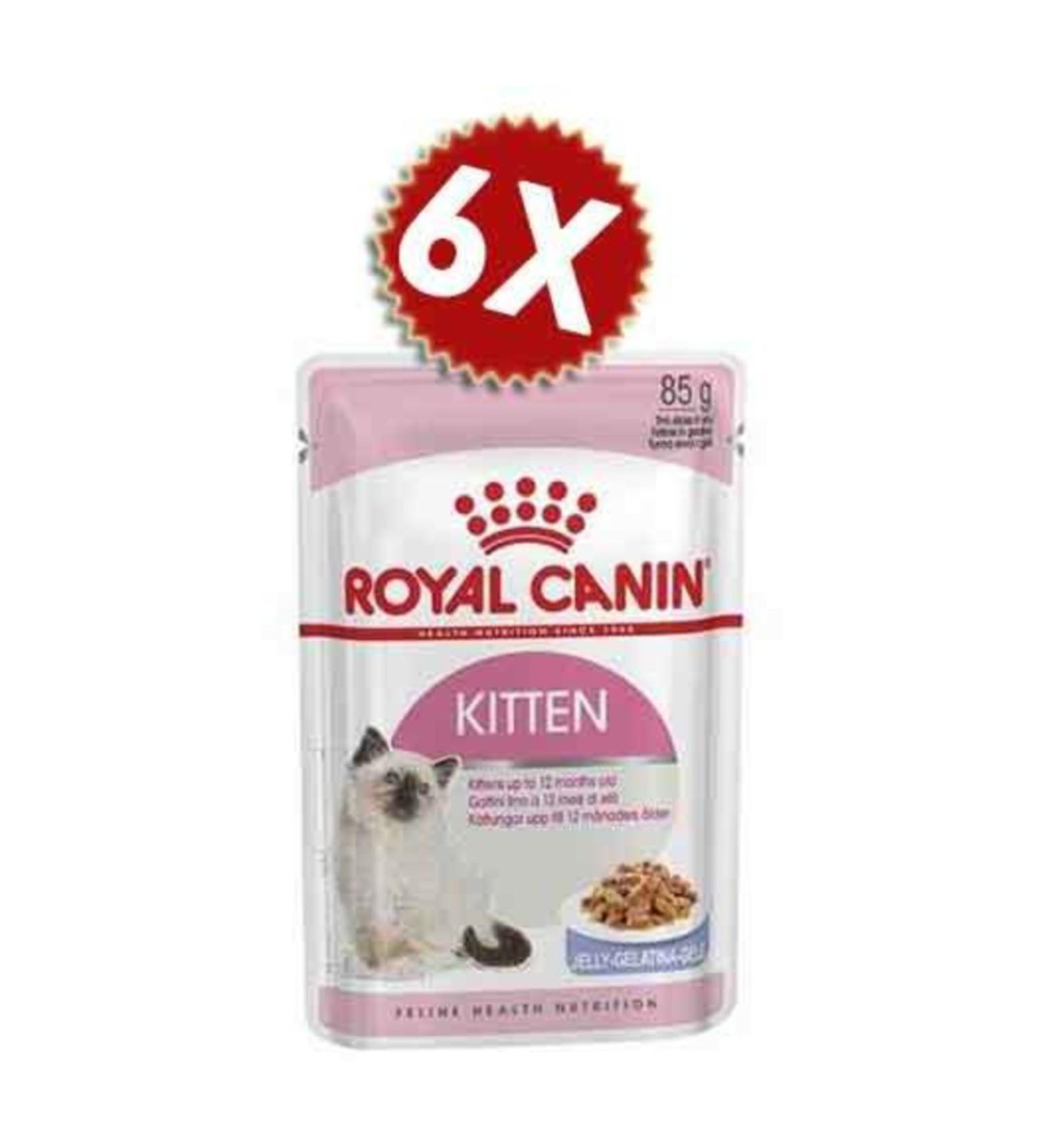 Royal Canin Royalcanin Instinctive Kitten Gel Canned 85g 6l Advantage Pack