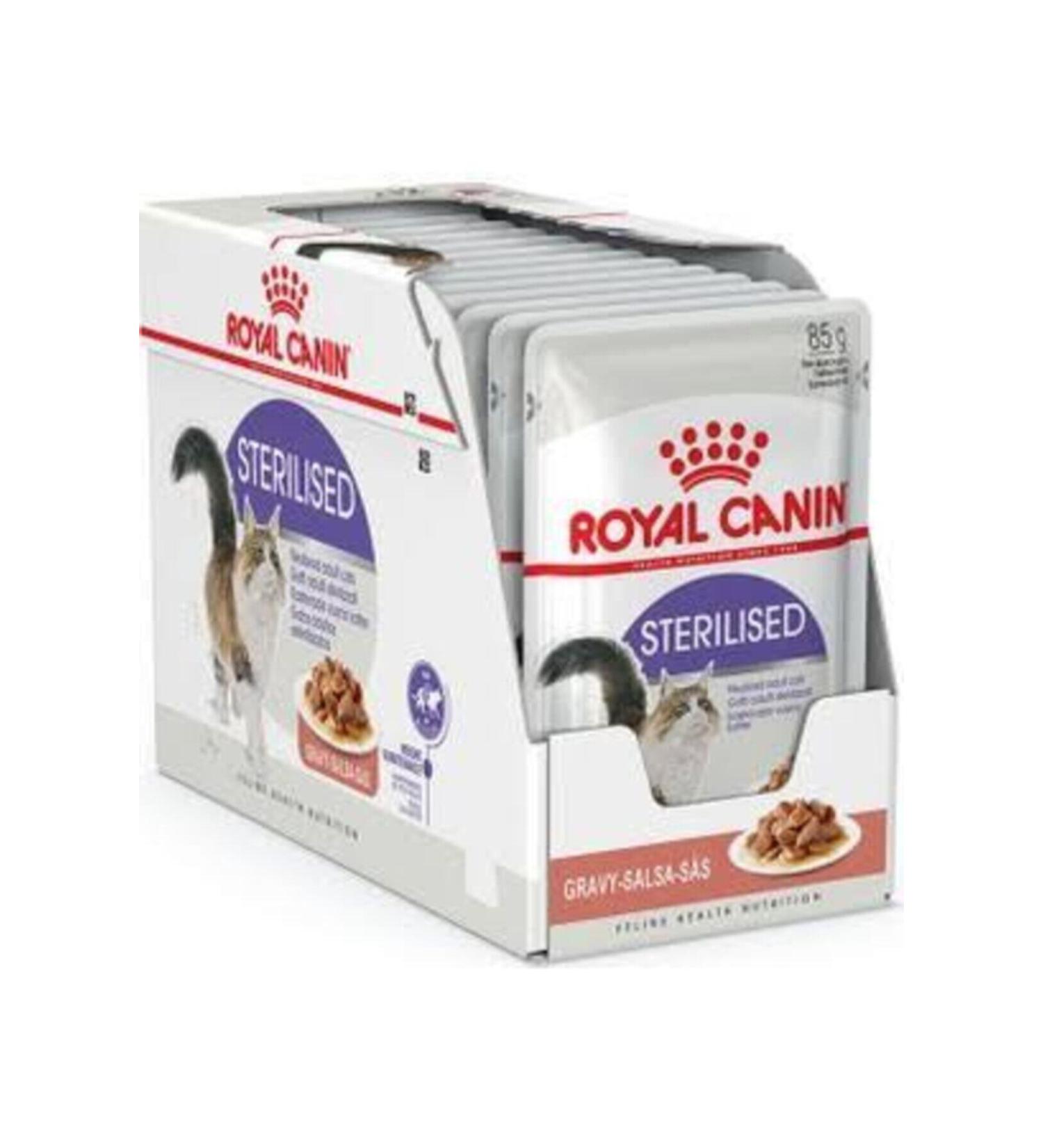 Royal Canin Sterilised 37 Gravy Sterilised Cat Food 85 Gr X 12 Pieces