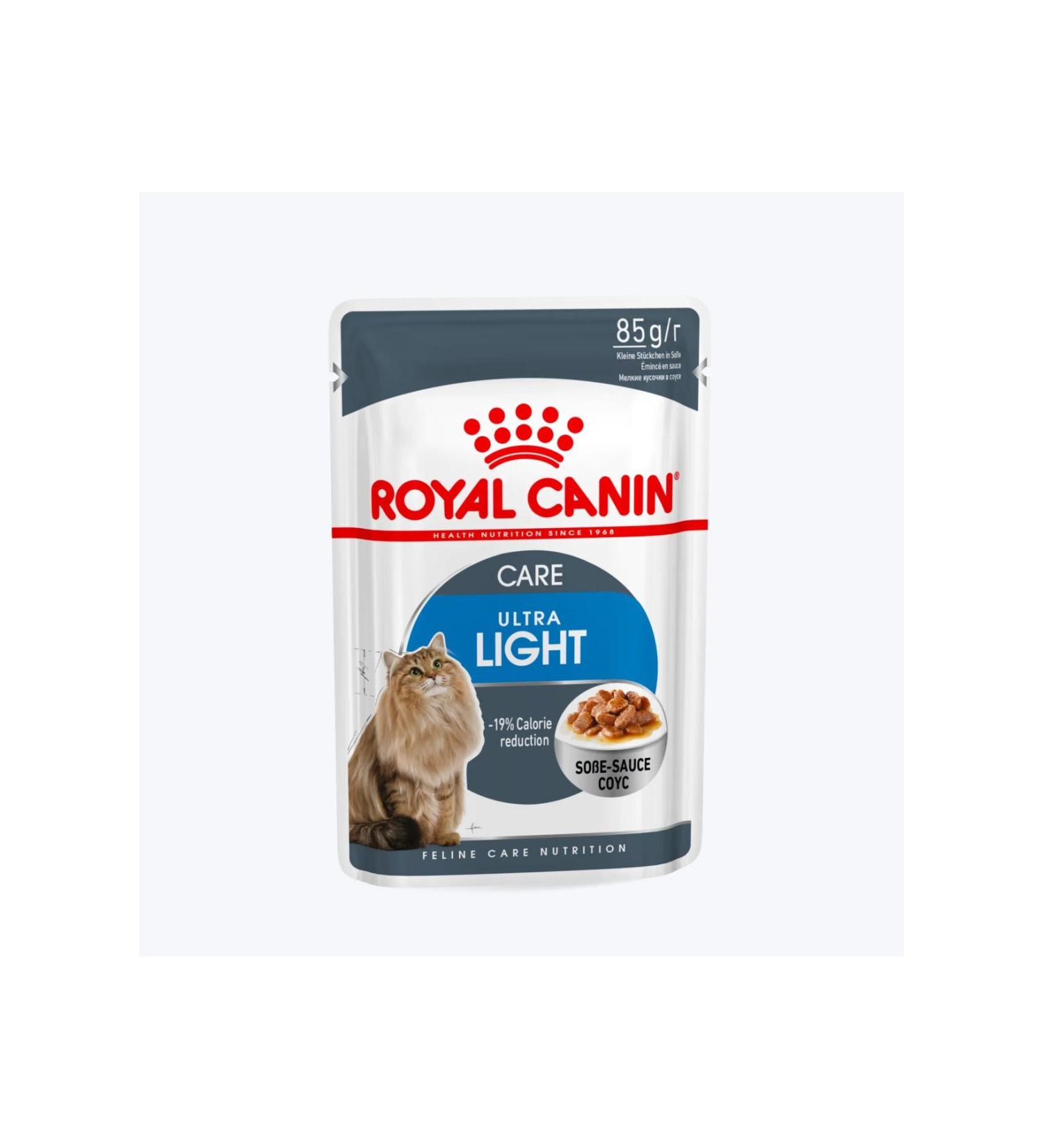 Royal Canin Light Weight Gravy Adult Cat Wet Food 85 Gr*12