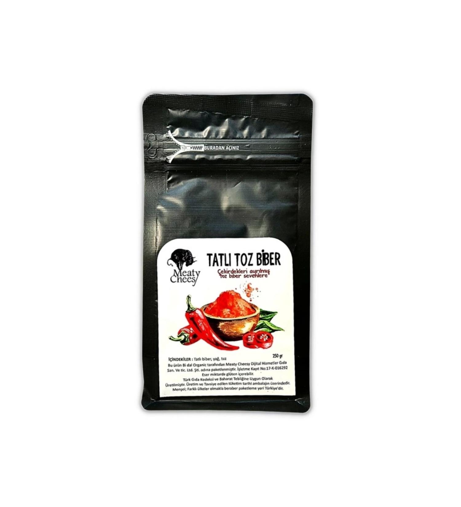 Meaty Cheesy Pepper Powder (Sweet) 250 g (Open-Close Package)