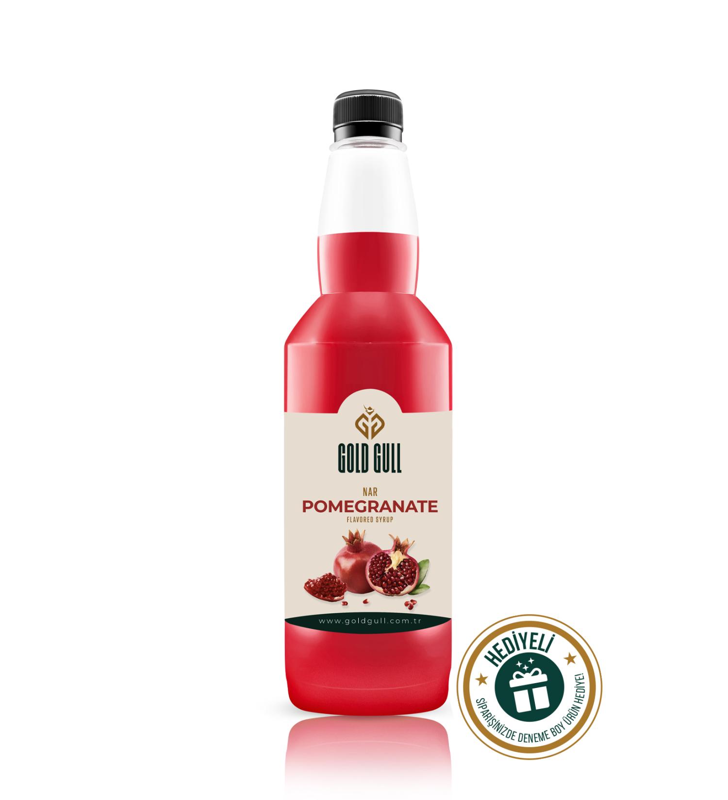 gold gull Pomegranate Flavored Coffee & Fruit Syrup - Buy Online on GoSupps.com