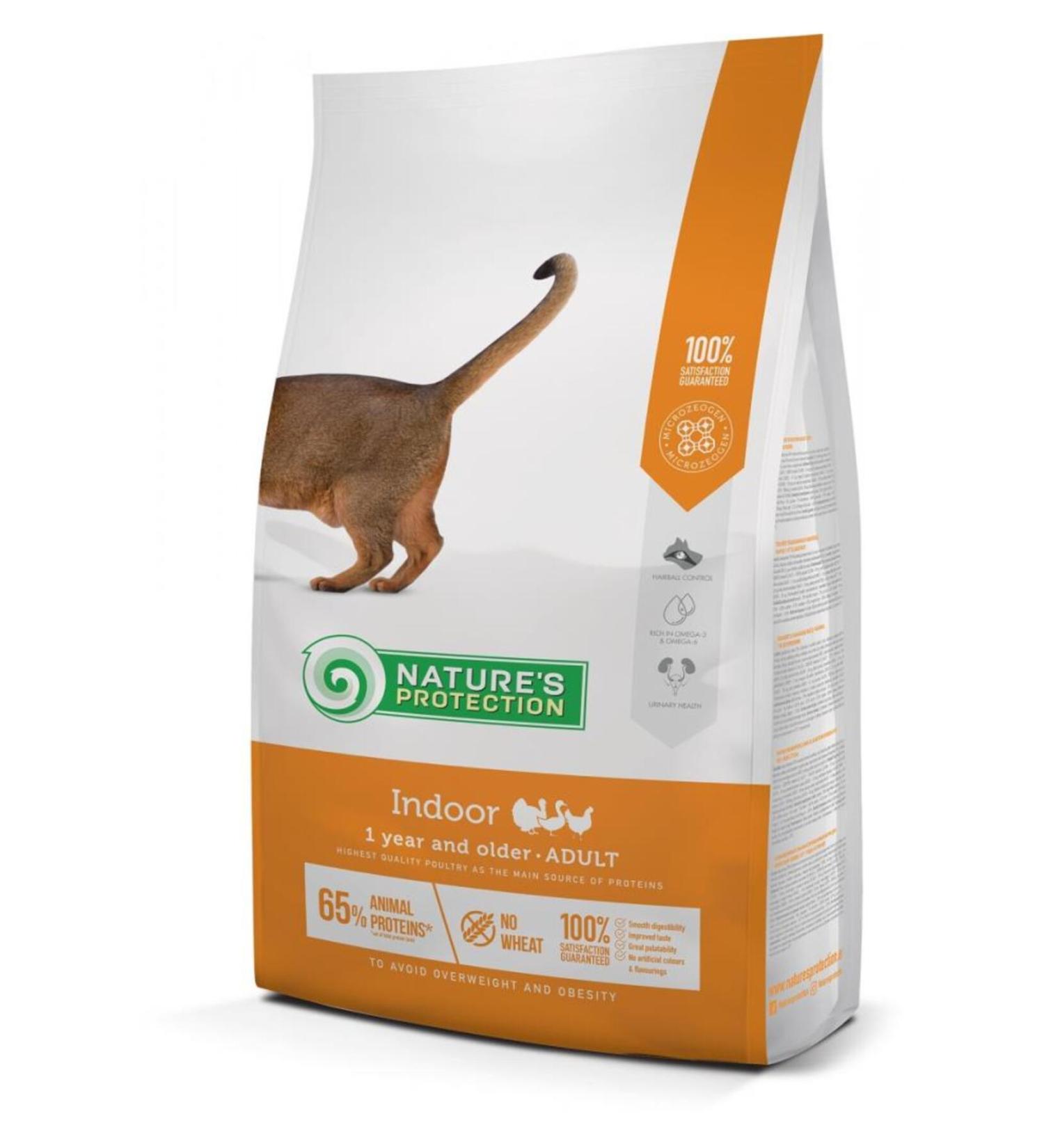 Nature's Protection Np Indoor Poultry 1 Year And Older Adult Cat 2kg Food For Cats