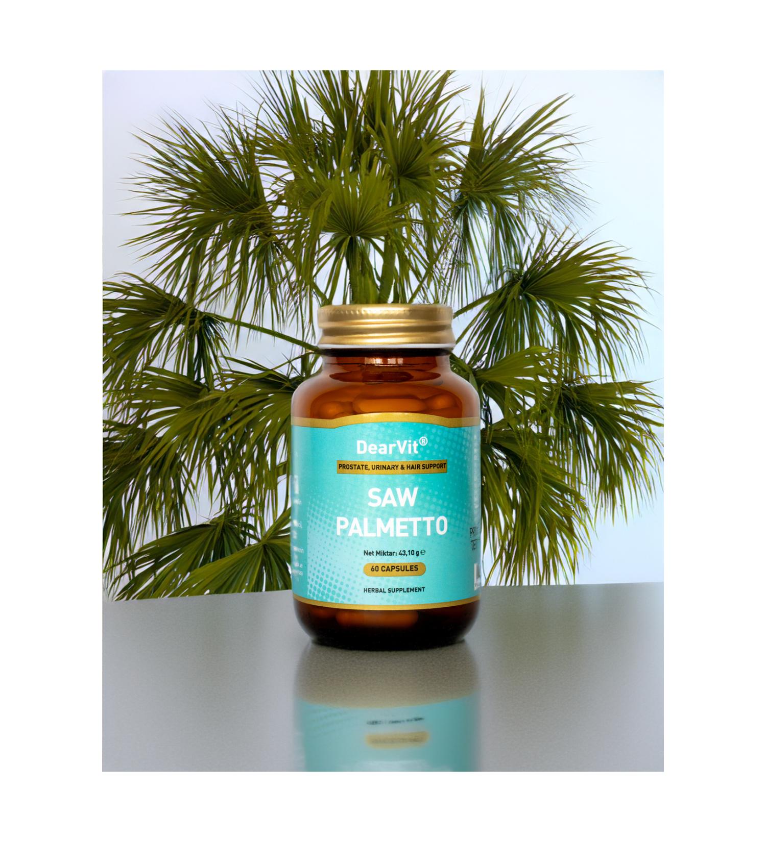 DEARVIT SAW PALMETTO 60 CAPSULES