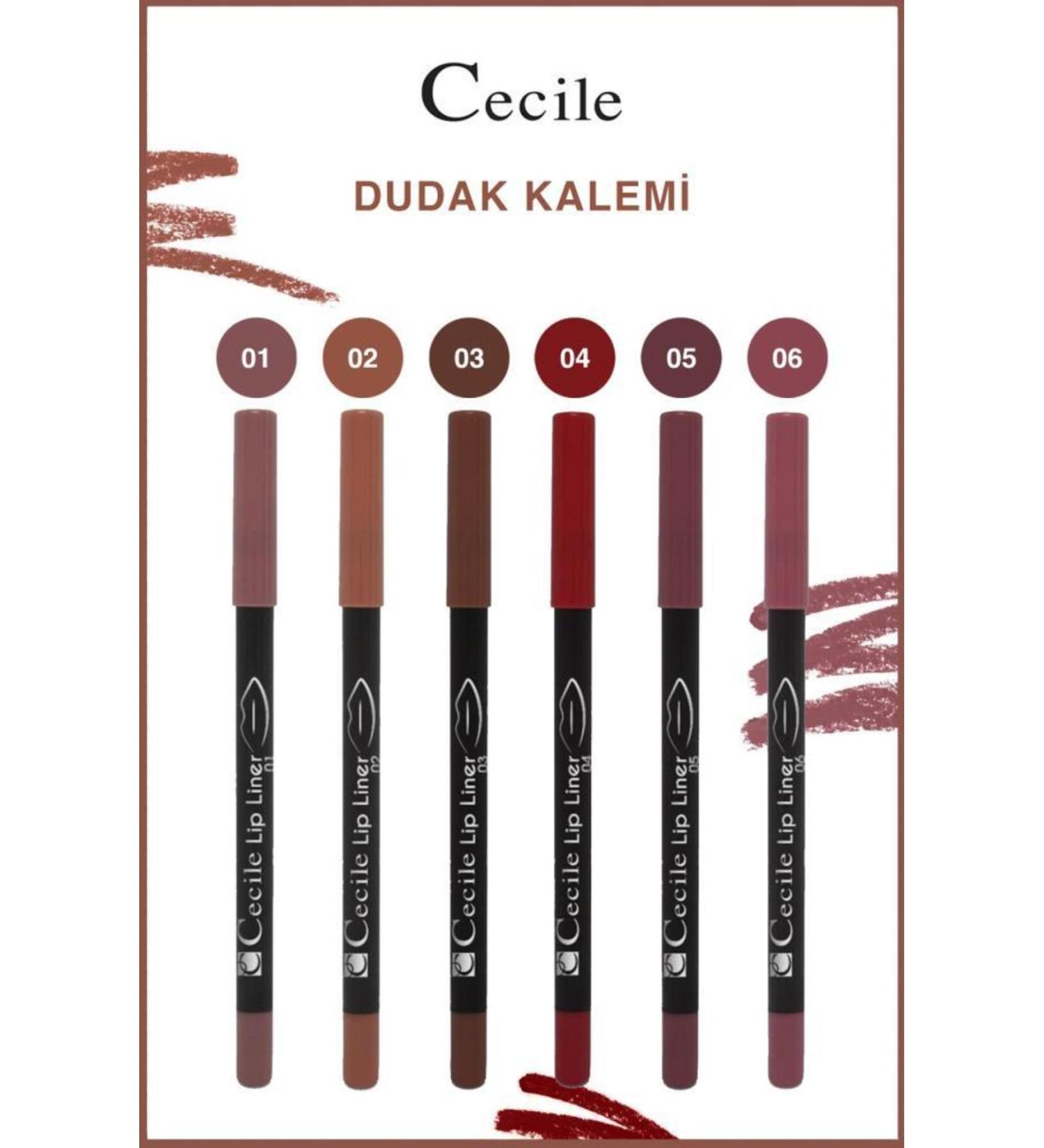 Cecile All Day Long Lasting Lip Pencil Series - Buy Online on GoSupps.com