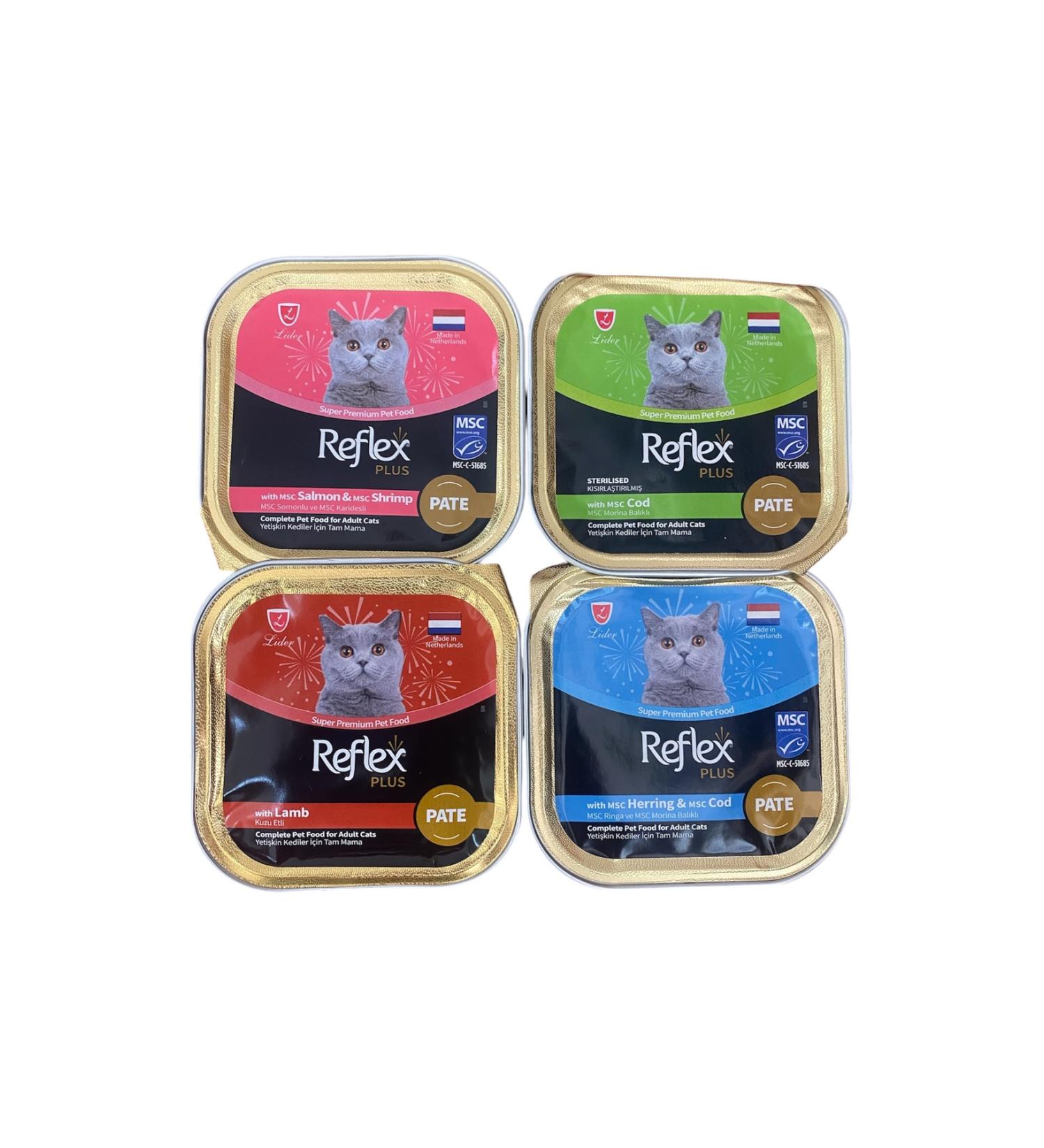 Reflex Cat 4-Piece Canned Pate Variety Award Canned Food
