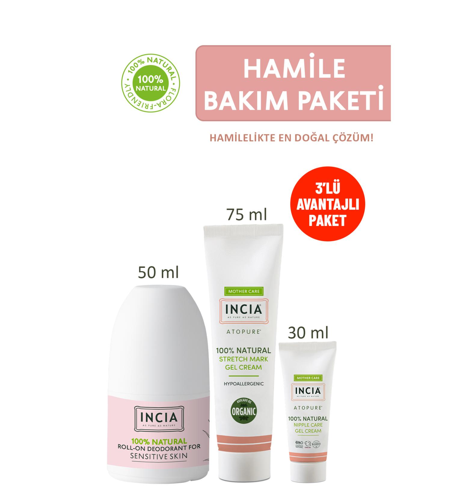INCIA 0 Natural Pregnancy Care Set