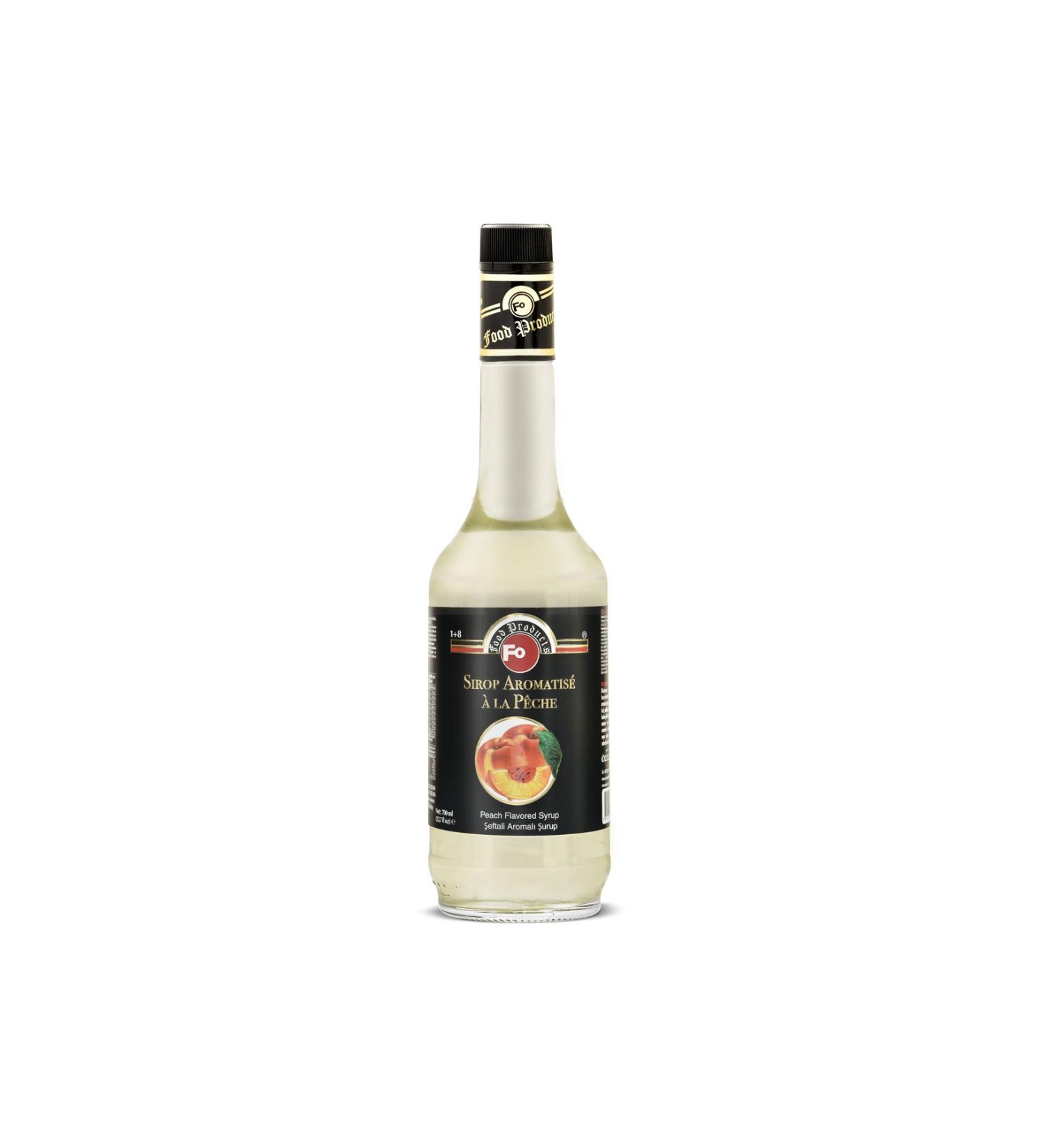 FO PEACH FLAVORED FRUIT and COCKTAIL SYRUP 700 ml. - Buy Online on GoSupps.com