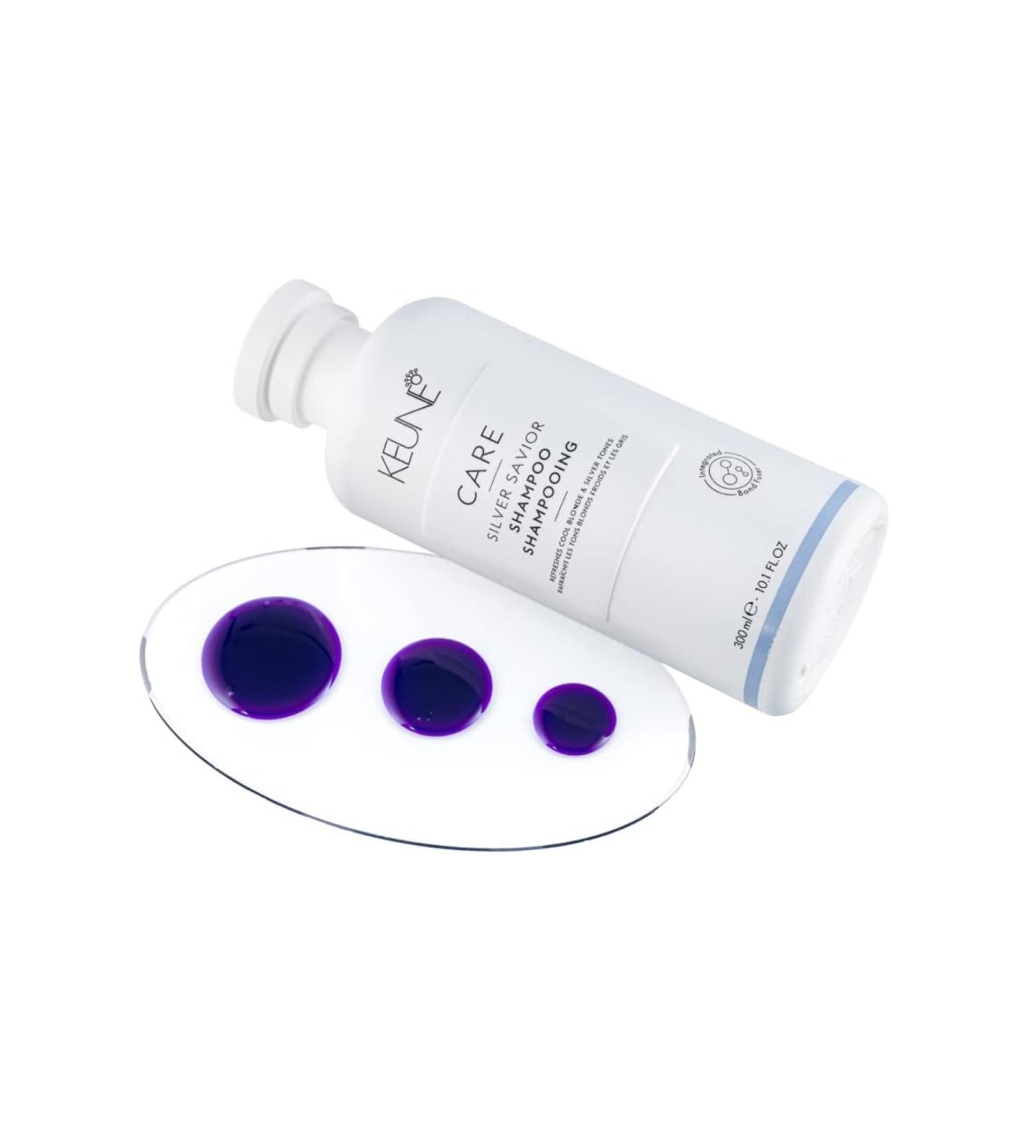 Keune **+Keune Care Silver Savior- Blonde& Silver Tones Refreshes Cool Shampoo 300 Ml*/**Gem102258863***-/