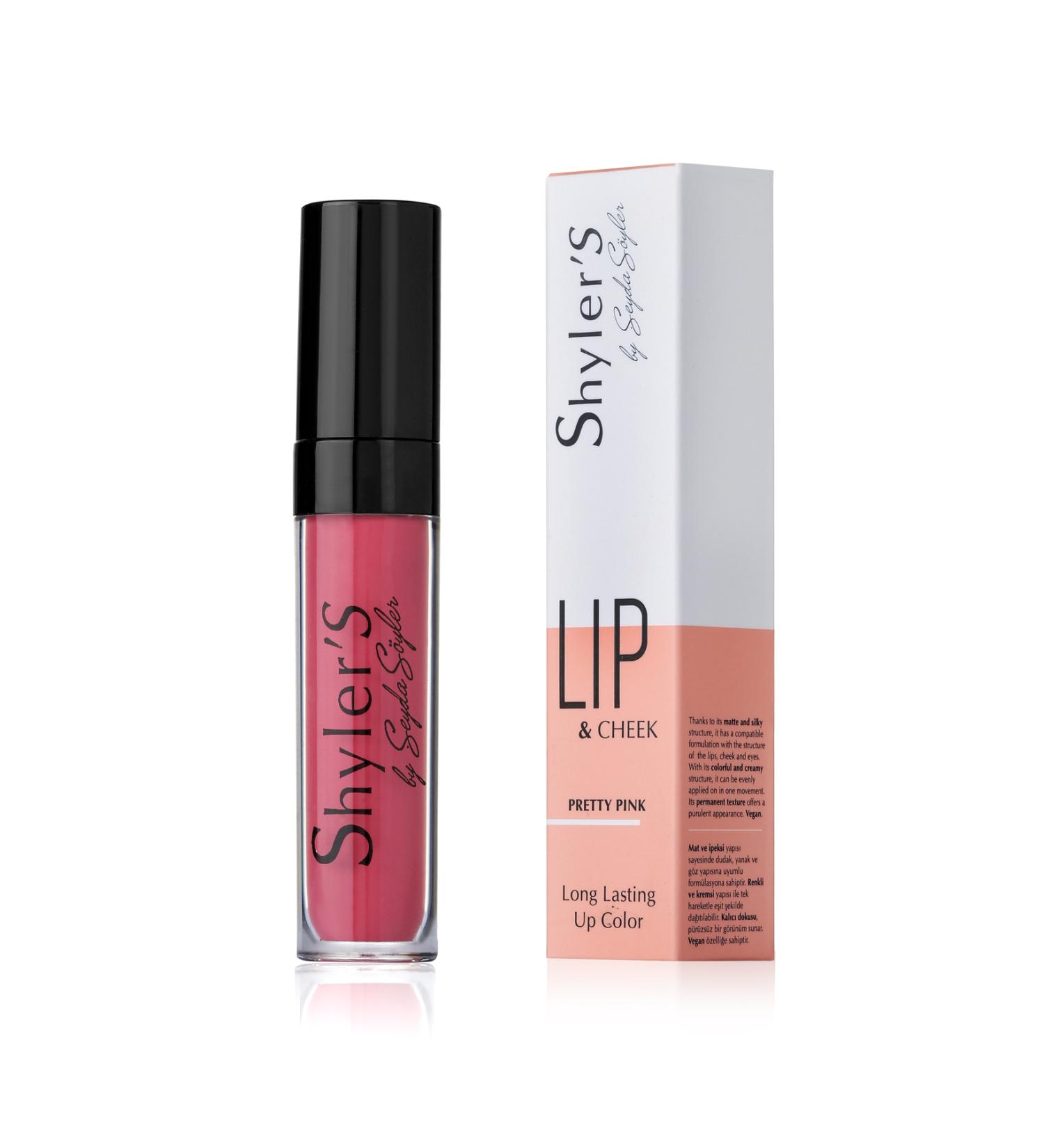 Shyler'S Lip & Cheek Pretty Pink Lip Color - Buy Online on GoSupps.com