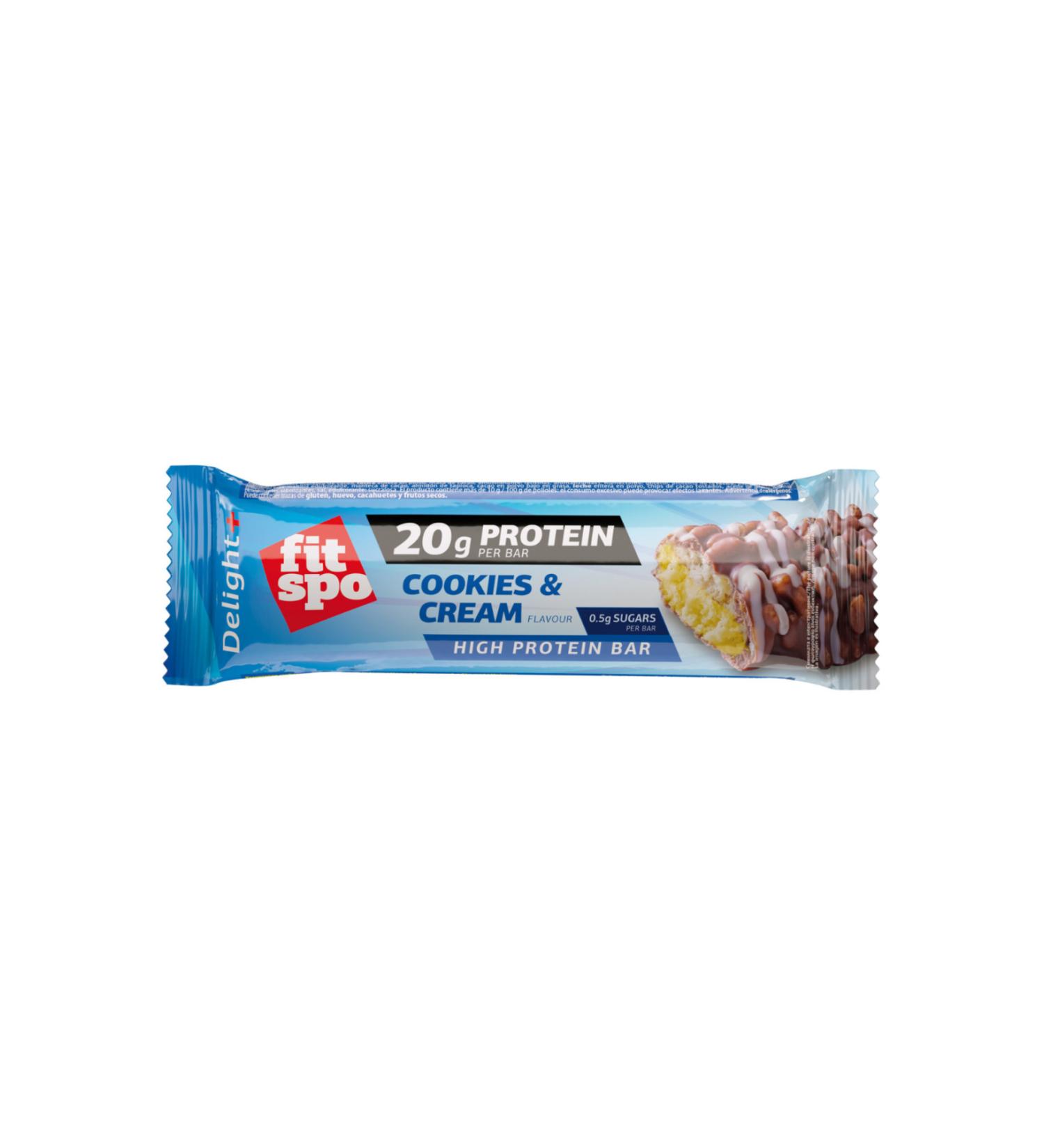 fitspor Fitspo Delight Cookies & Cream High Protein Bar 60g
